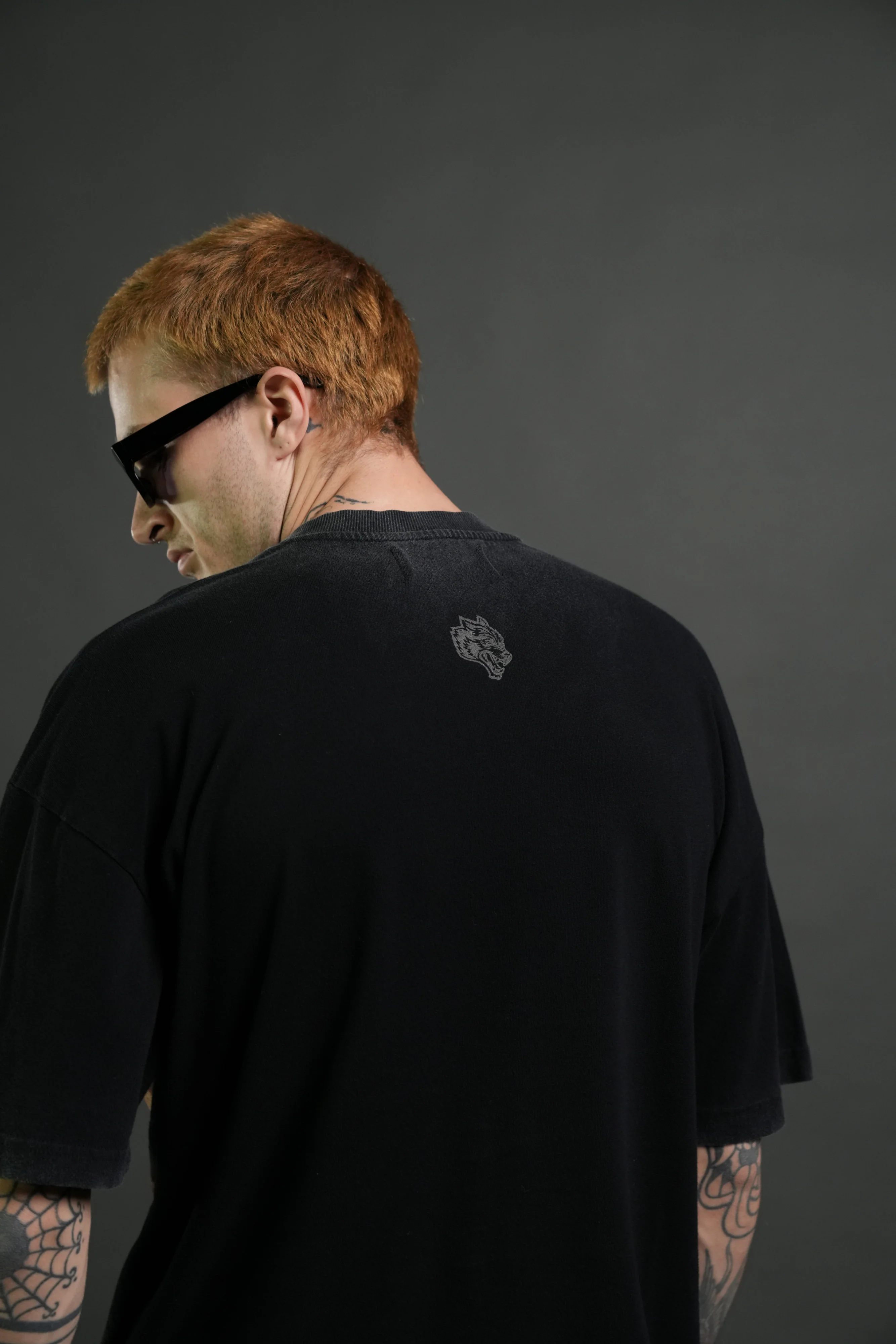 Darc Tusk Premium Oversized Tee in Black - Image 8