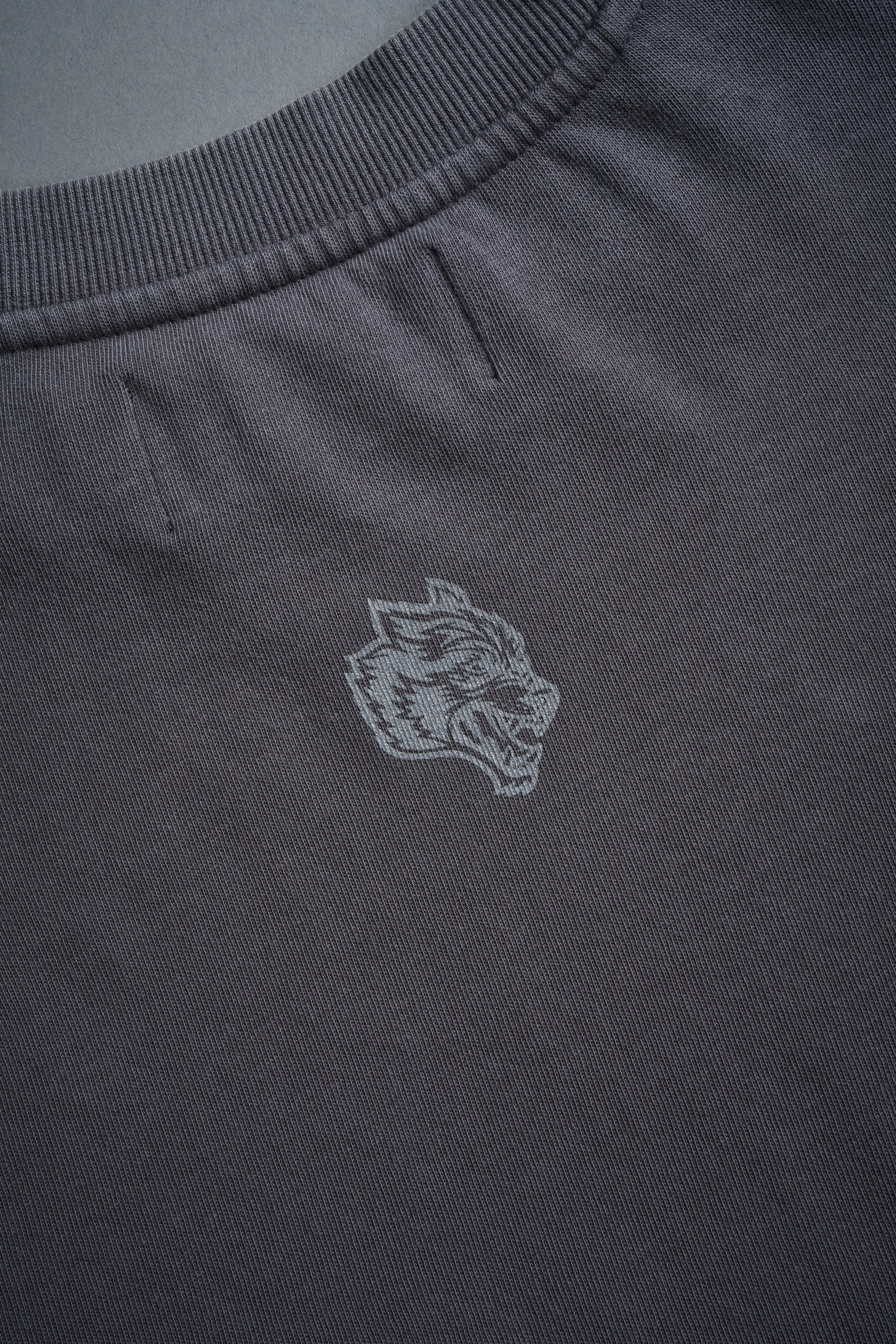 Darc Tusk Premium Oversized Tee in Wolf Gray - Image 10