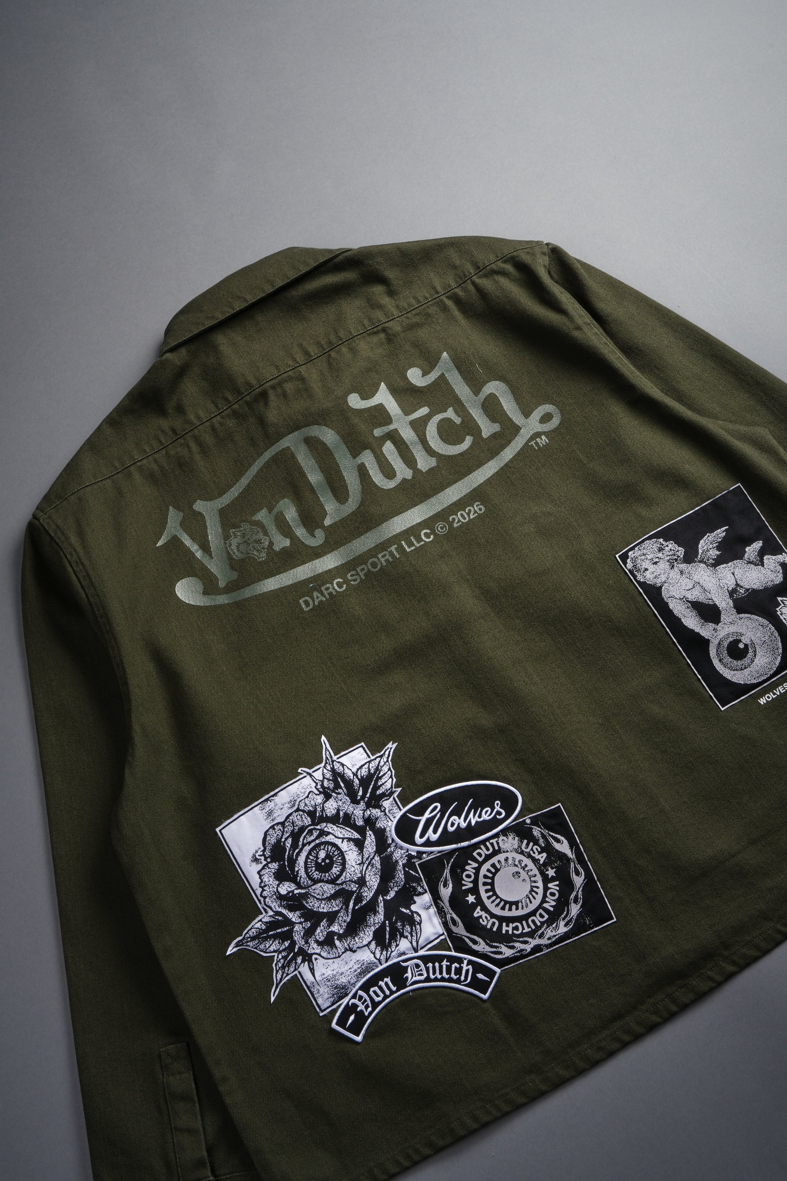 Darc Vice LS Vince Shirt in Olive - Image 13