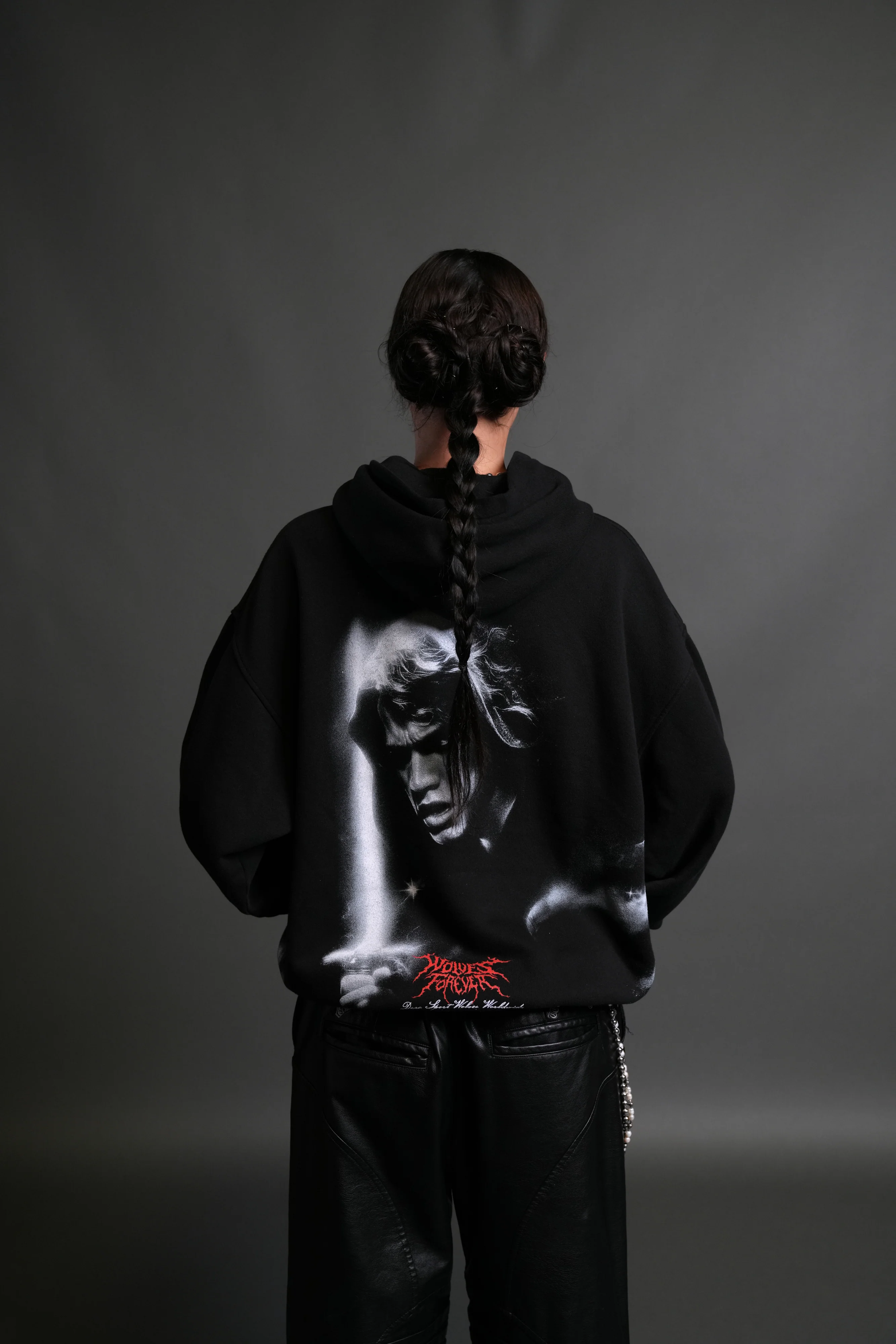 Dark Fate "Pierce" Hoodie in Black - Image 4