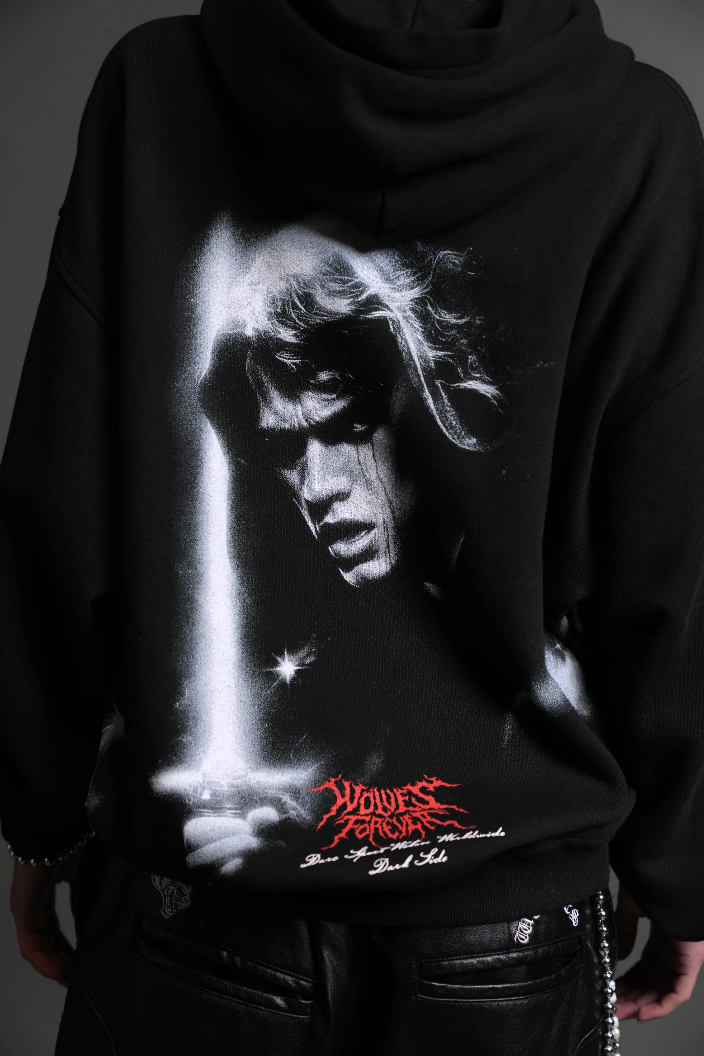 Dark Fate "Pierce" Hoodie in Black - Image 8