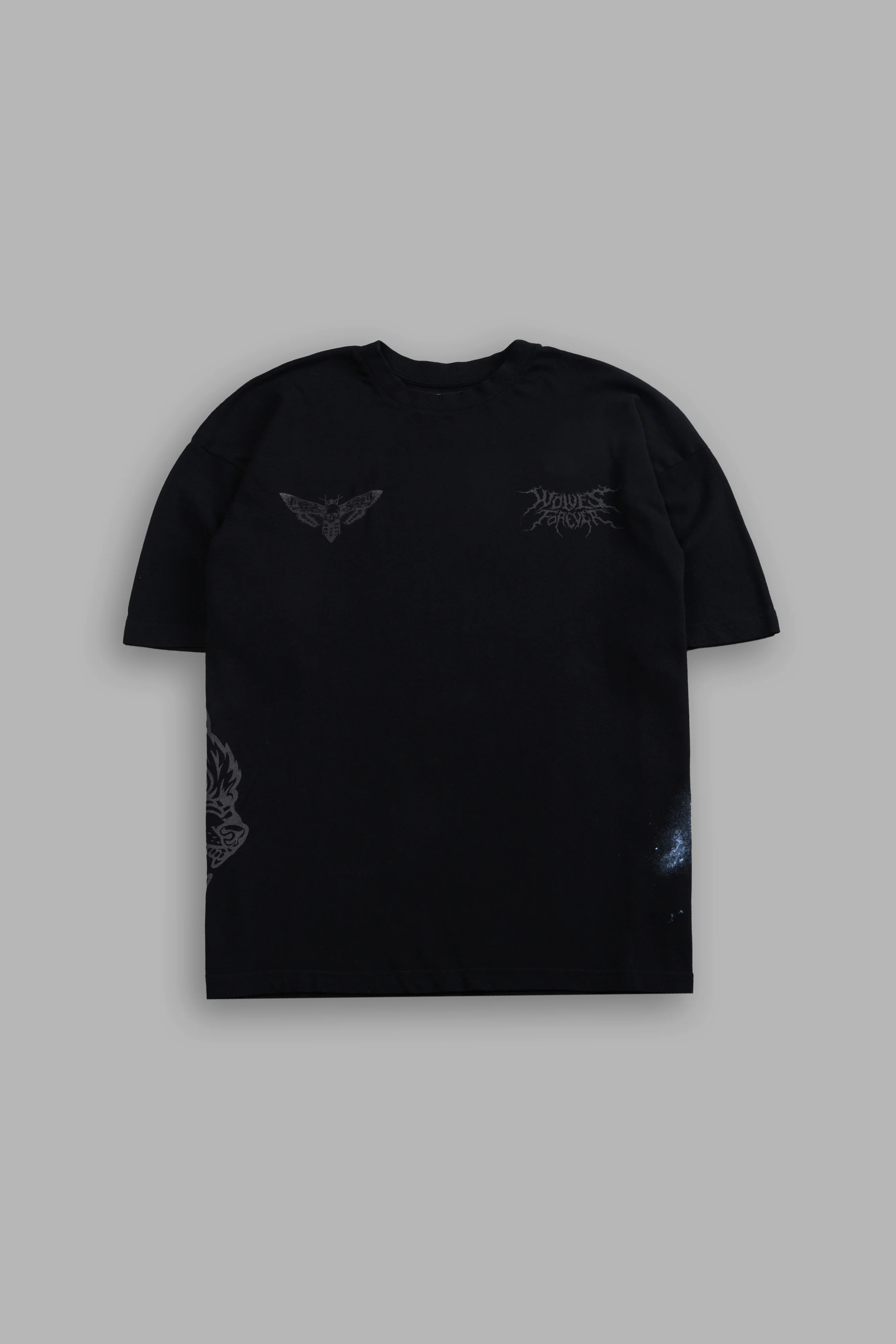 Dark Legacy "Side By Side" Series Premium Oversized Tee in Black - Image 3