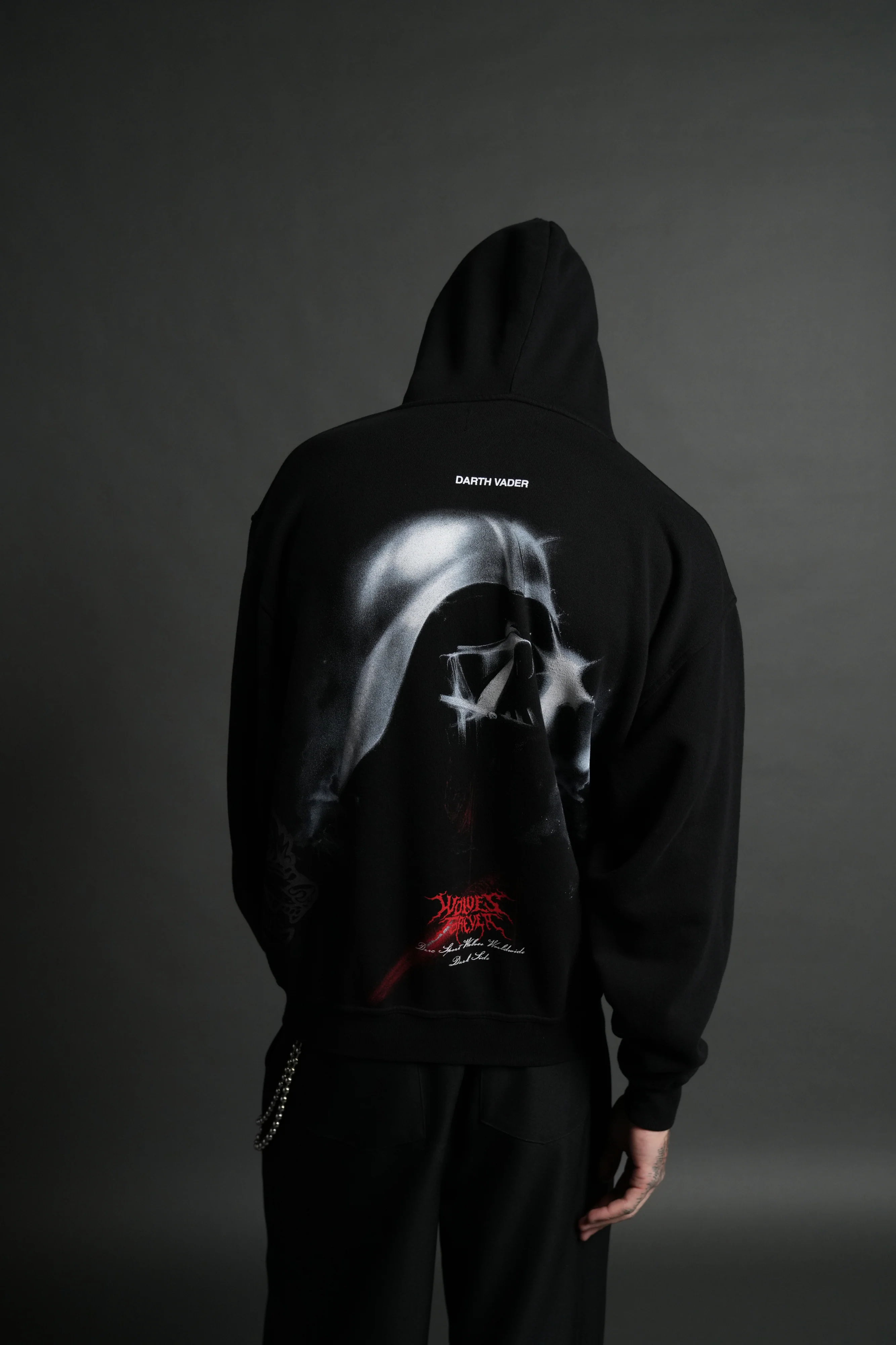 Dark Power "Pierce" Hoodie in Black - Image 4