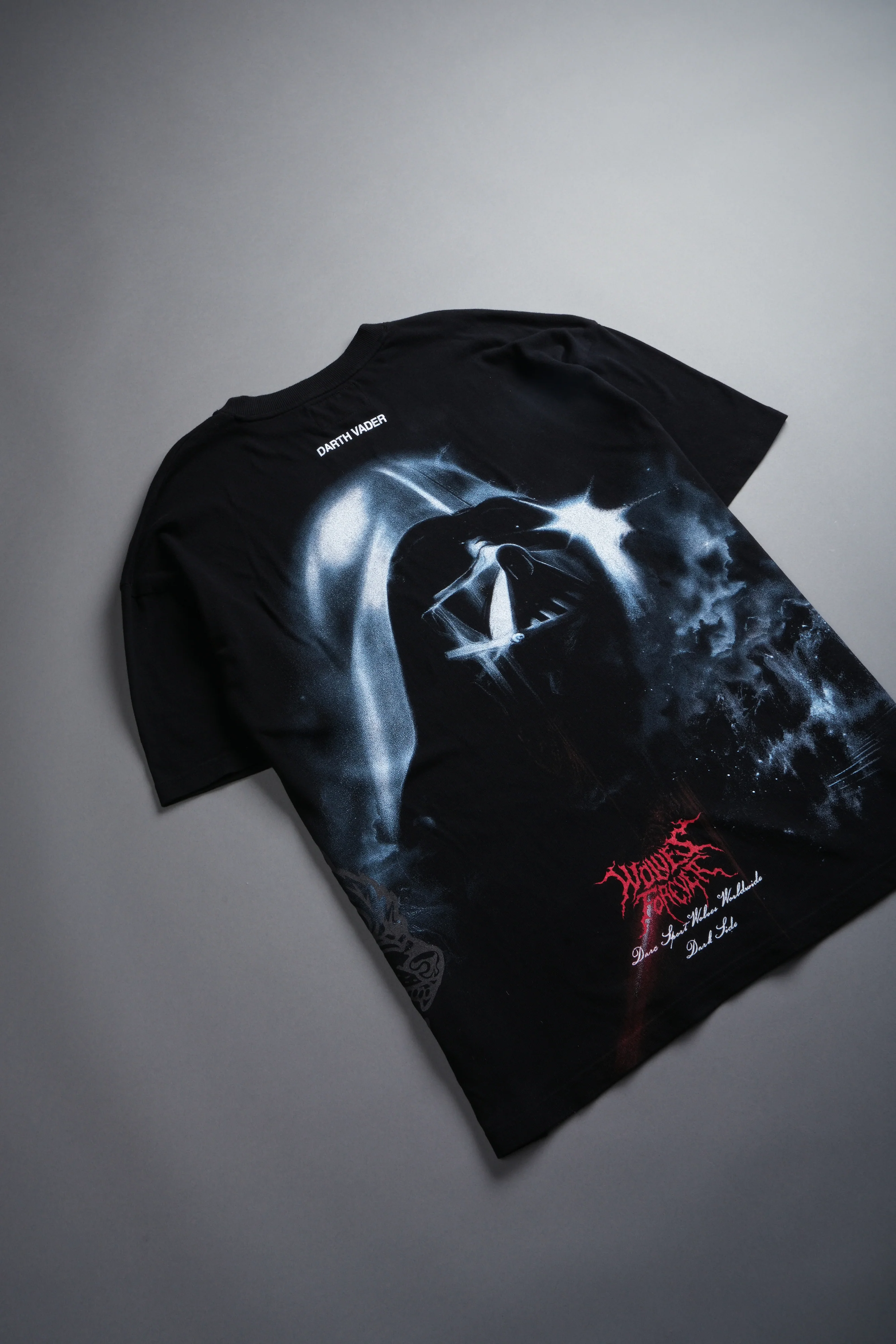 Dark Power "Side By Side" Series Premium Oversized Tee in Black - Image 12