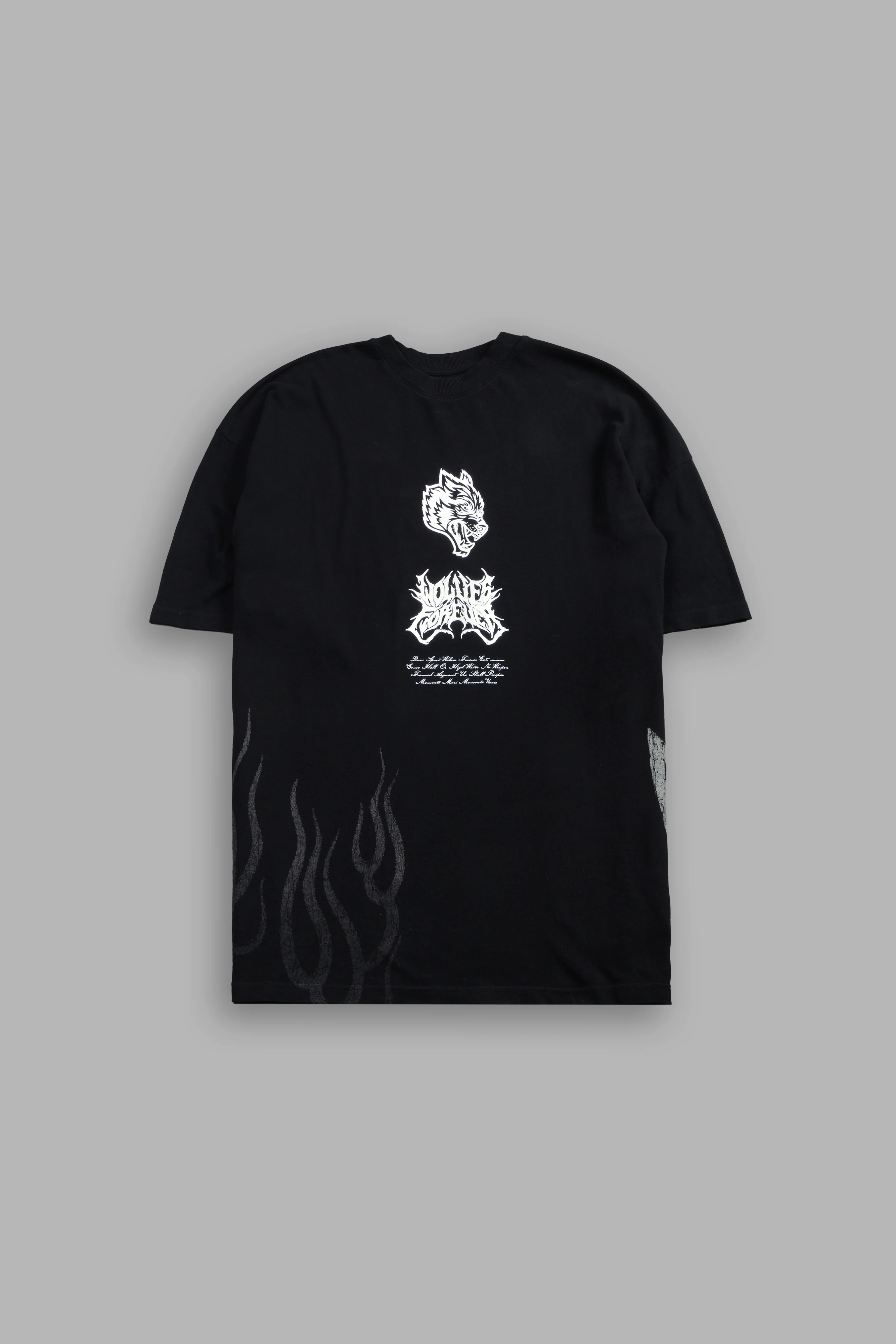 Deidara Premium Oversized Tee in Black - Image 2