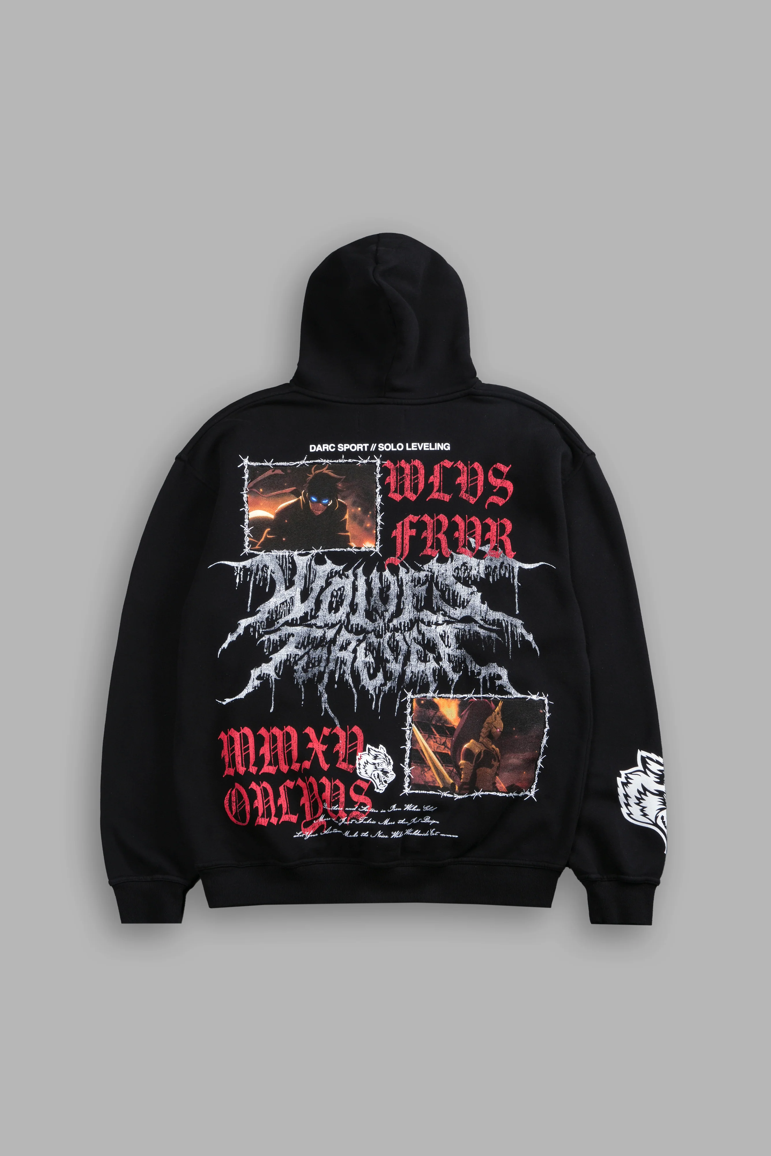 Demon Knight "Pierce" Hoodie in Black