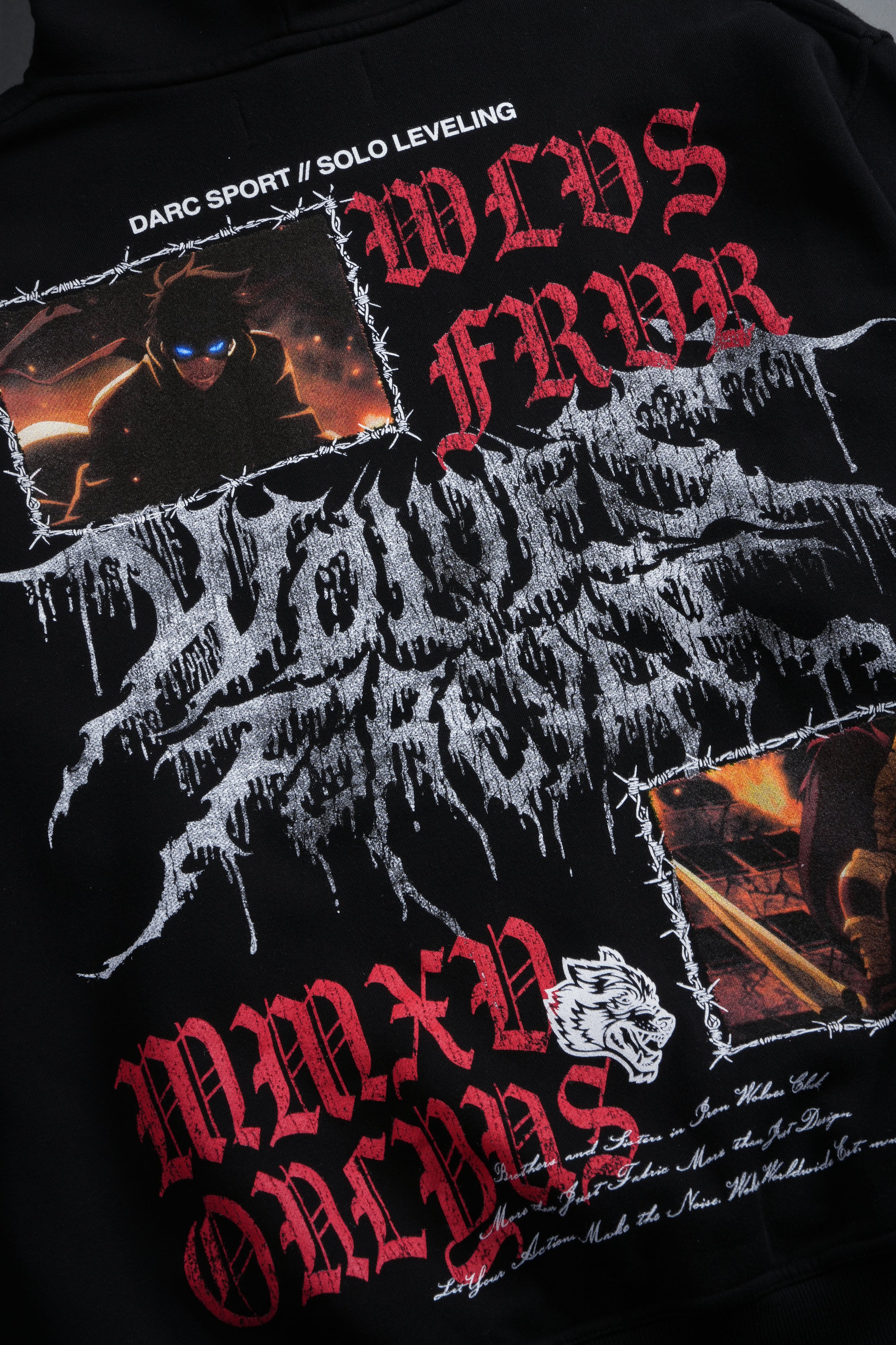Demon Knight "Pierce" Hoodie in Black - Image 10