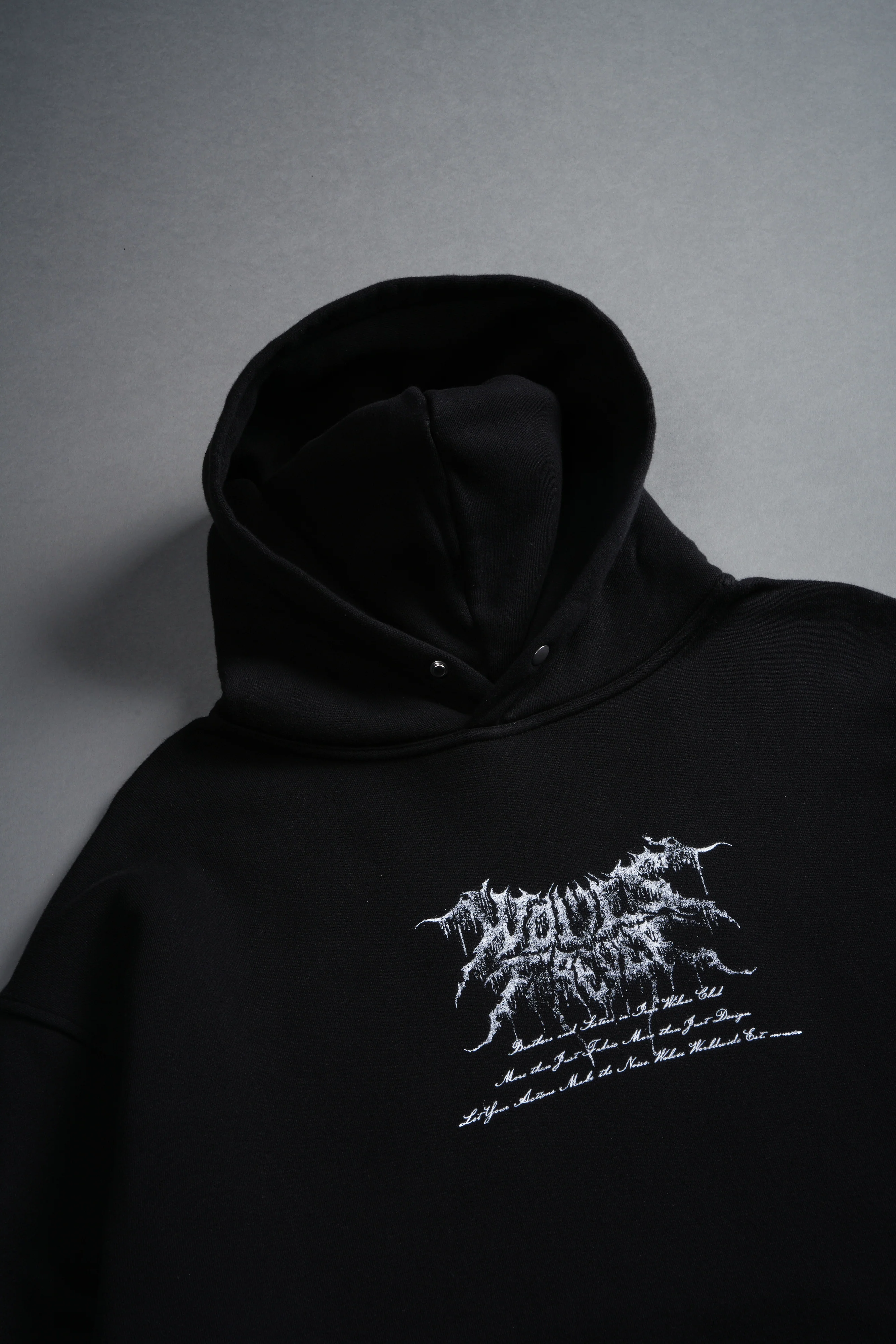 Demon Knight "Pierce" Hoodie in Black - Image 7