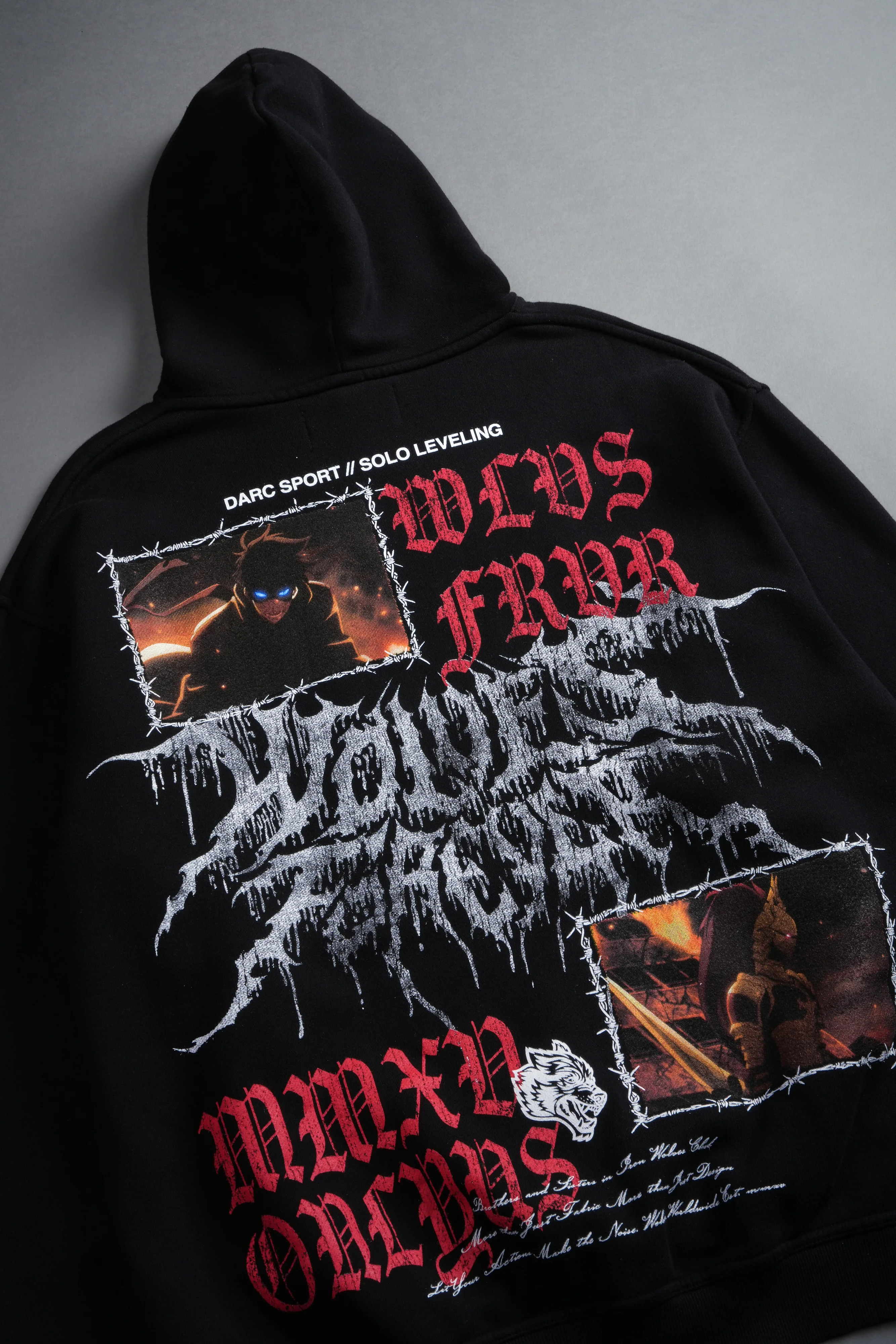Demon Knight "Pierce" Hoodie in Black - Image 9