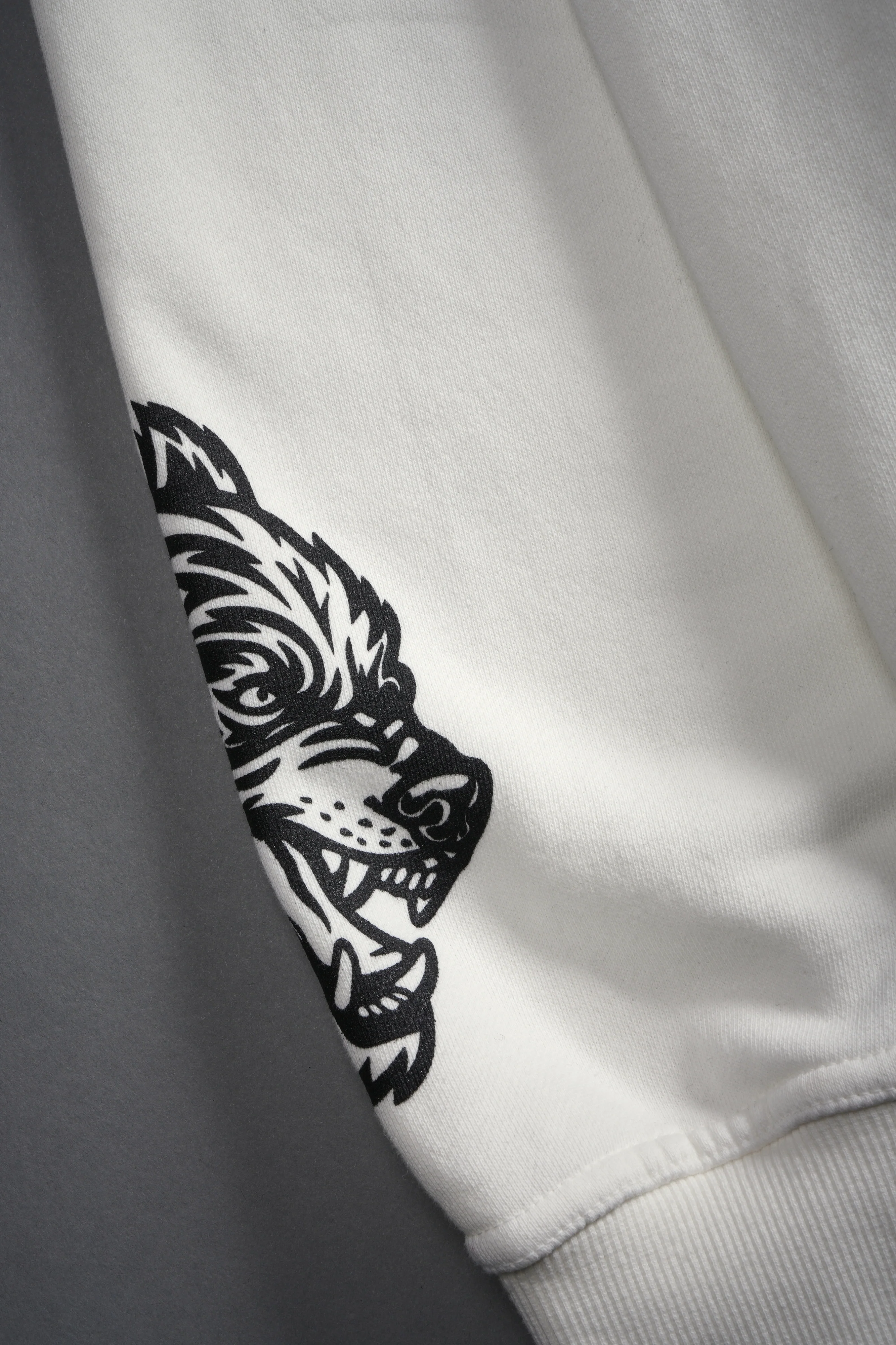Demon Knight "Pierce" Hoodie in Cream - Image 8
