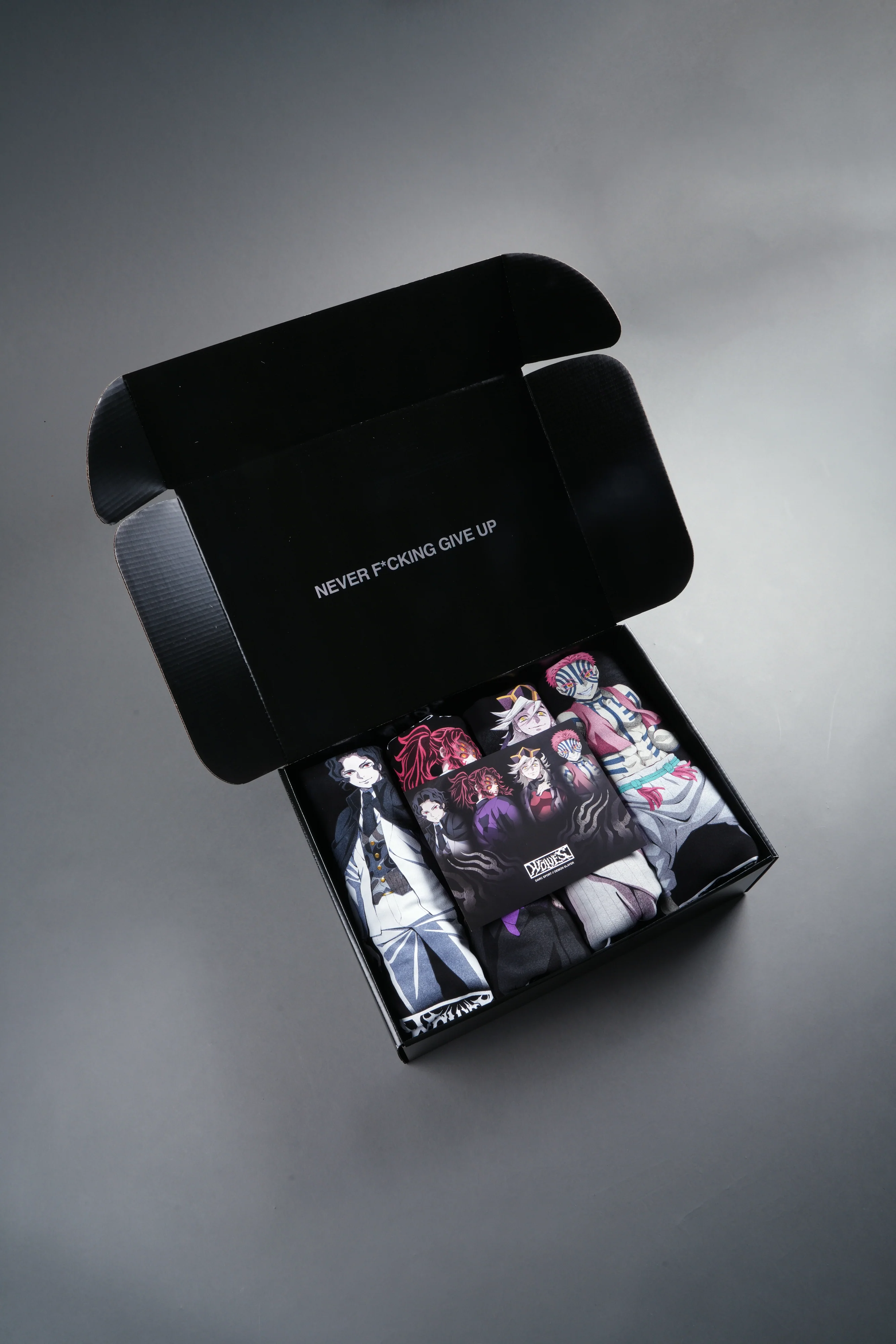 Demon Slayer "Side-By-Side" Hoodie Box Set in Black - Image 13