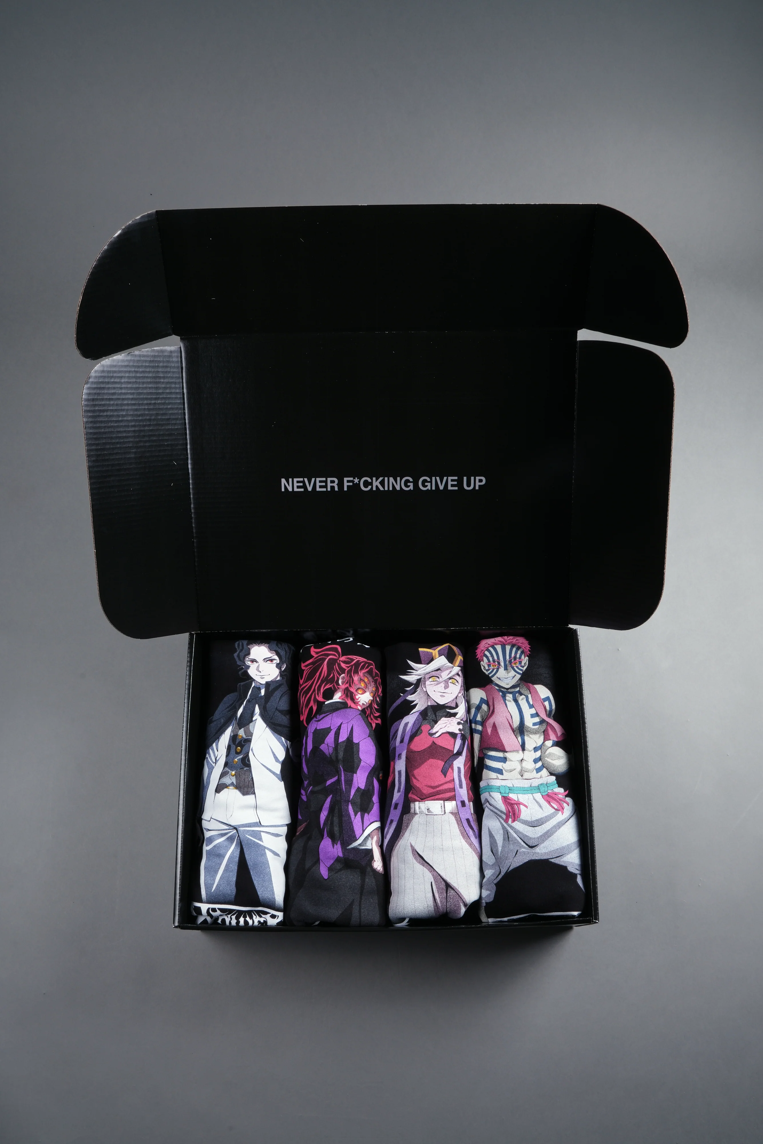 Demon Slayer "Side-By-Side" Hoodie Box Set in Black - Image 15