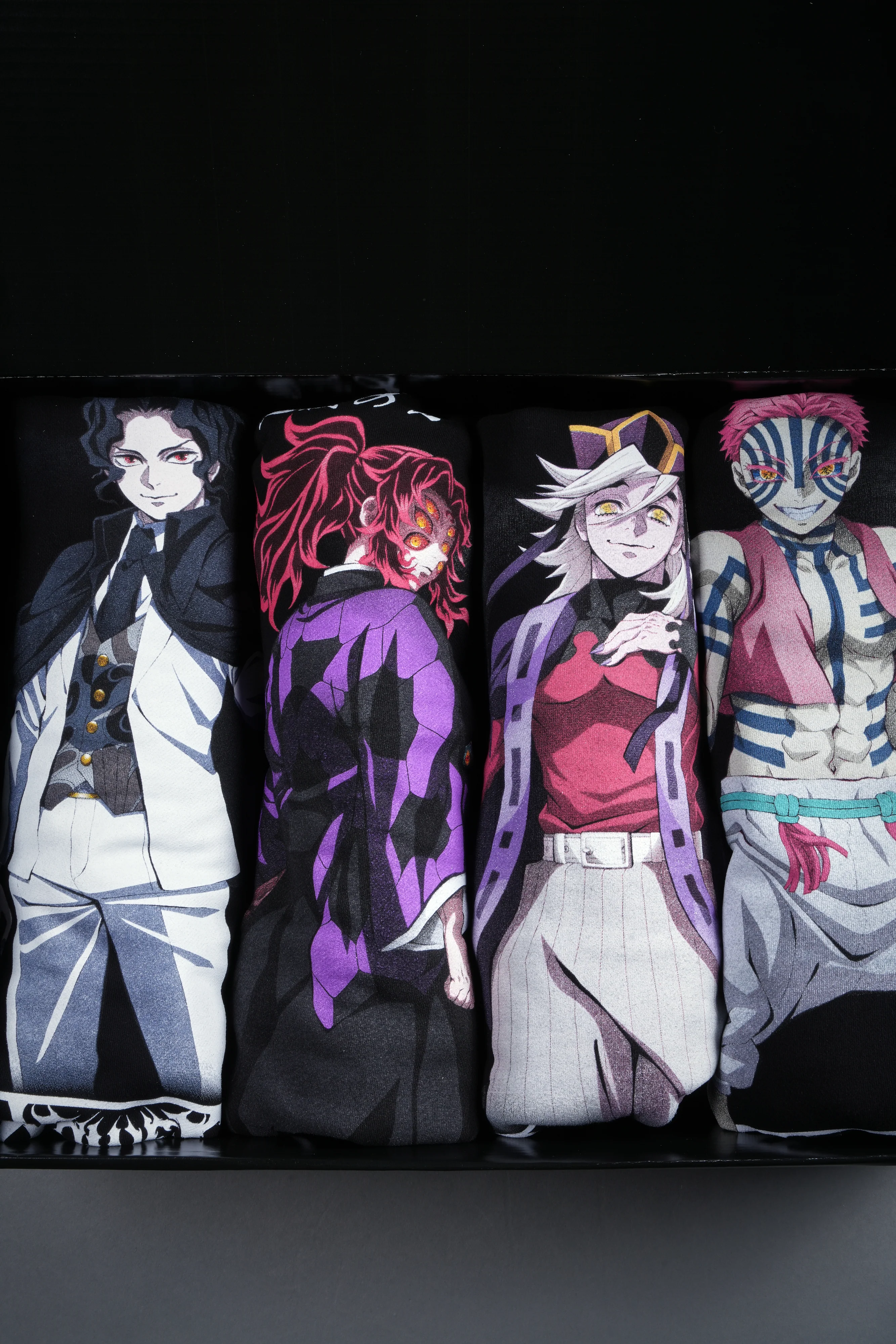 Demon Slayer "Side-By-Side" Hoodie Box Set in Black - Image 18