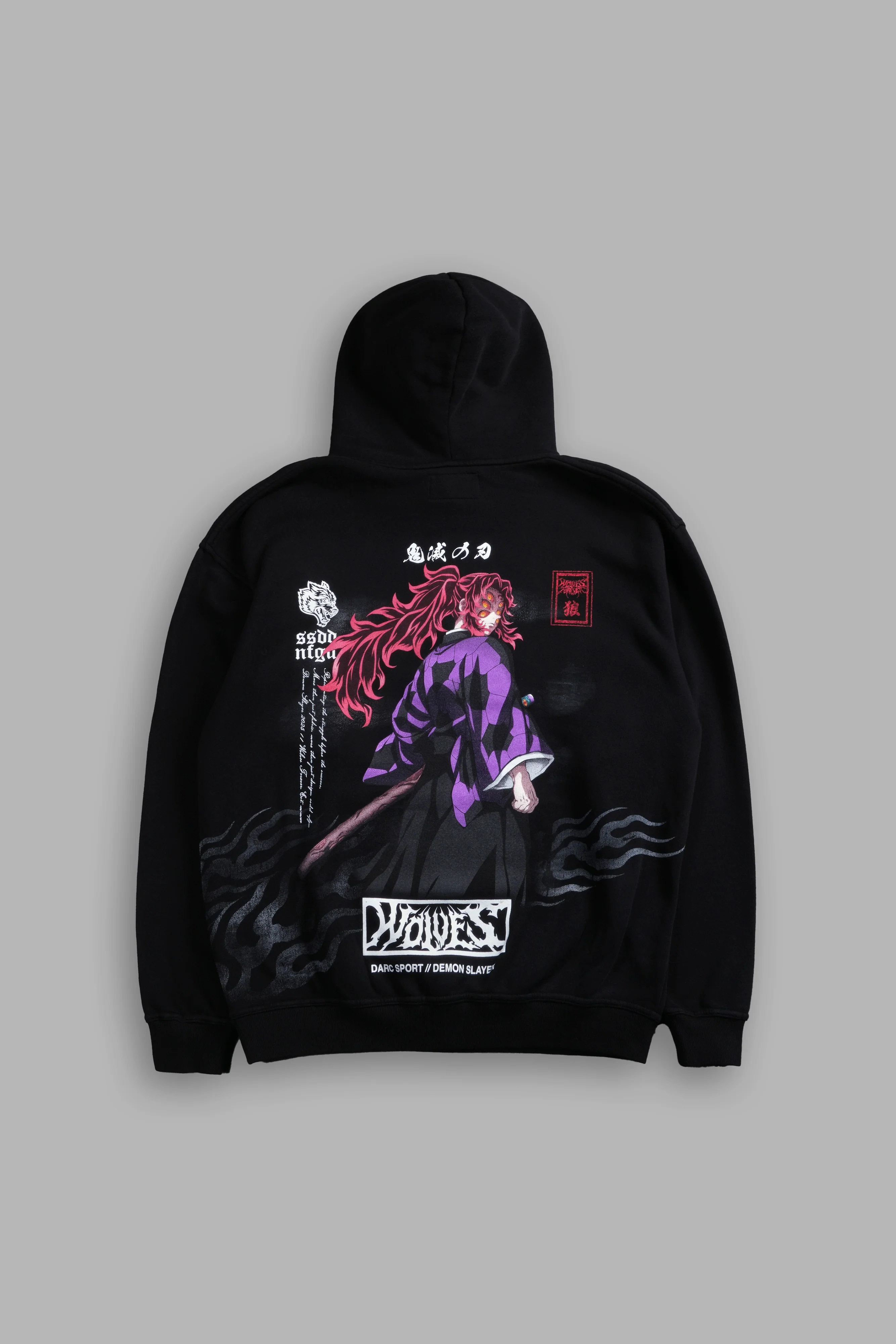 Demon Slayer "Side-By-Side" Hoodie Box Set in Black - Image 4