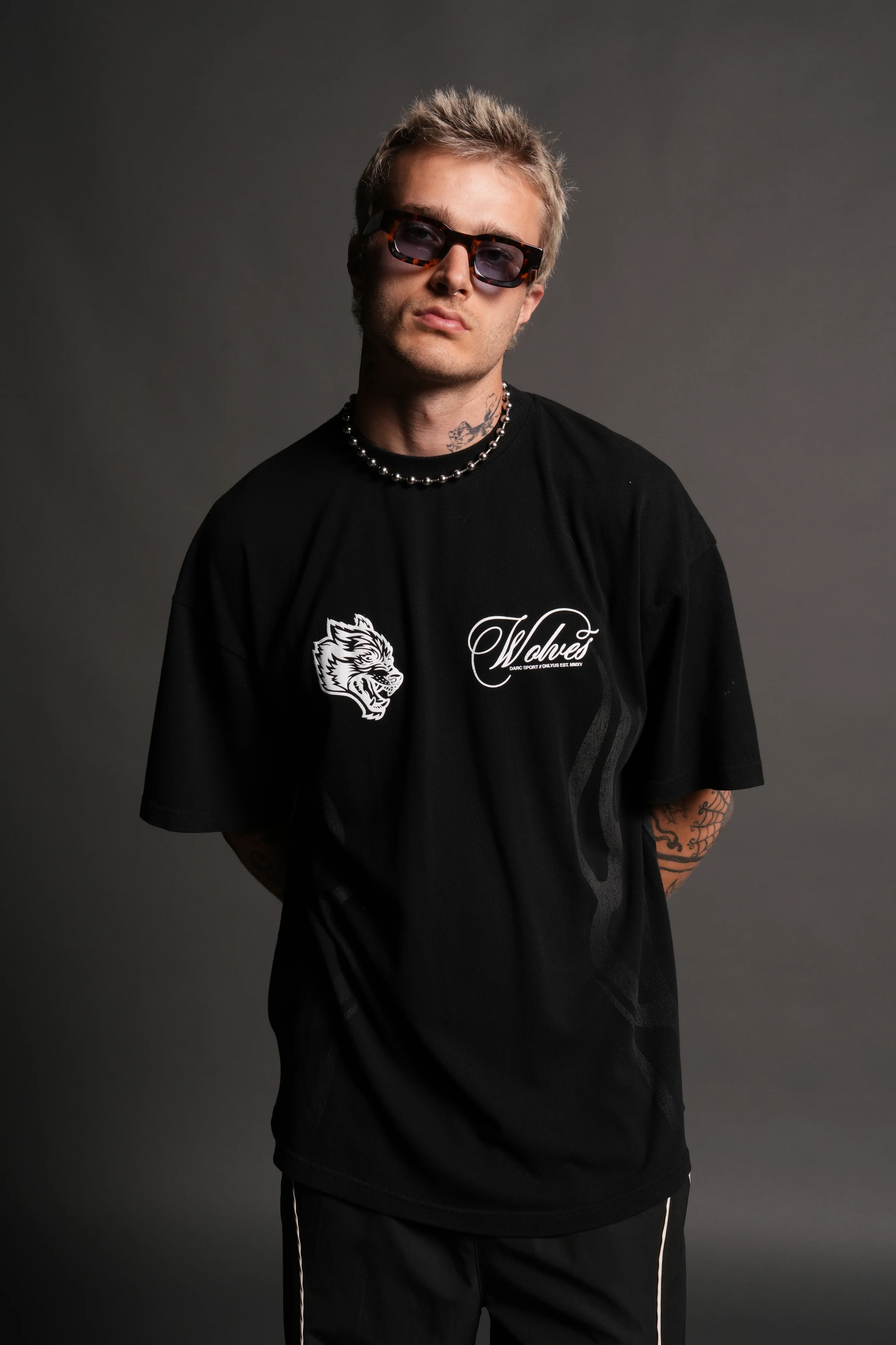 Destined Legacy Premium Oversized Tee in Black - Image 2