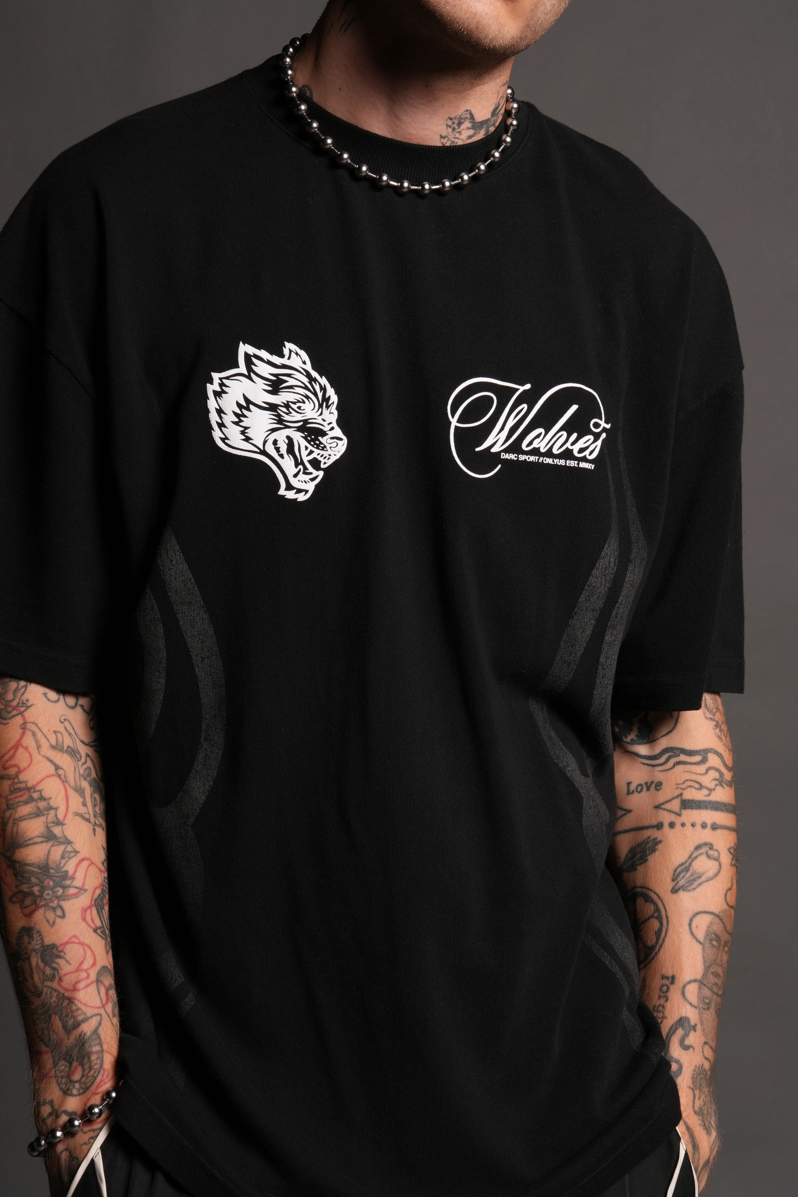 Destined Legacy Premium Oversized Tee in Black - Image 7