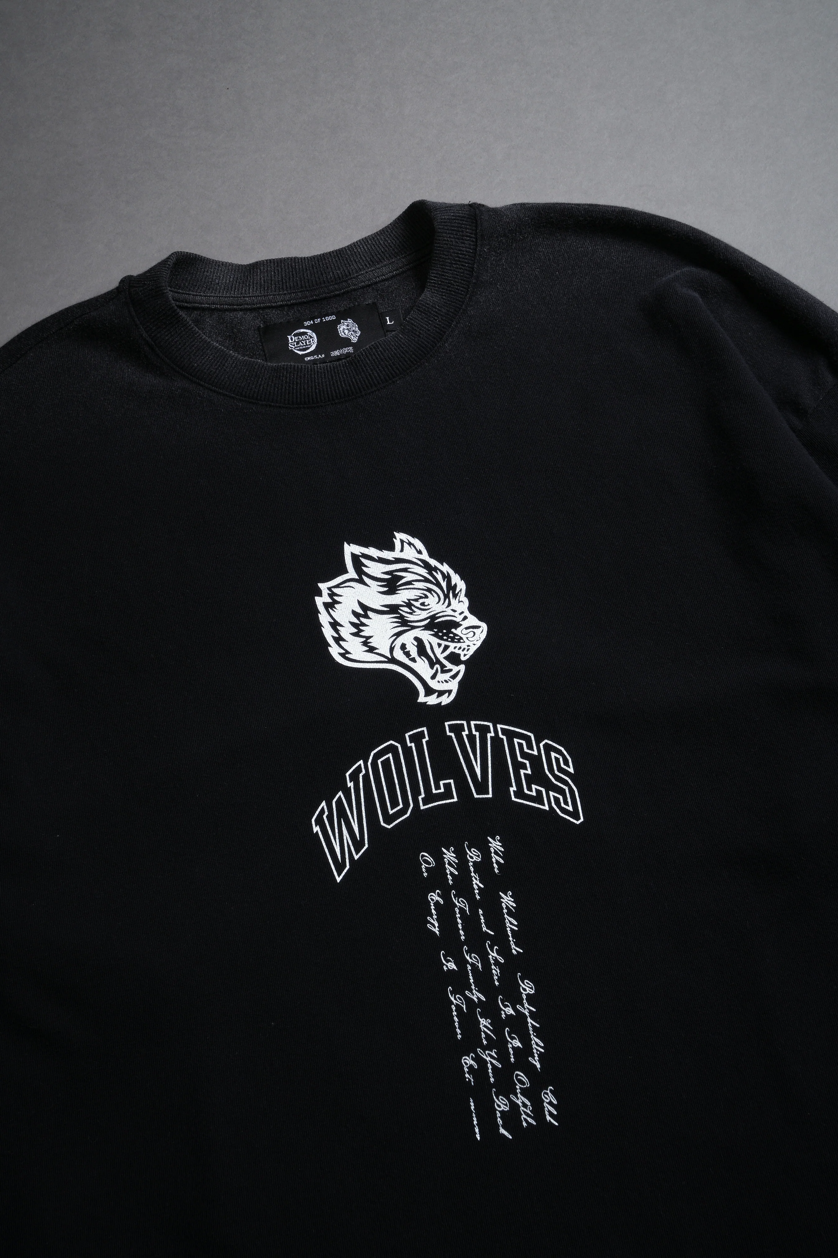 Don't Give Up "Premium" Oversized Tee in Black - Image 6