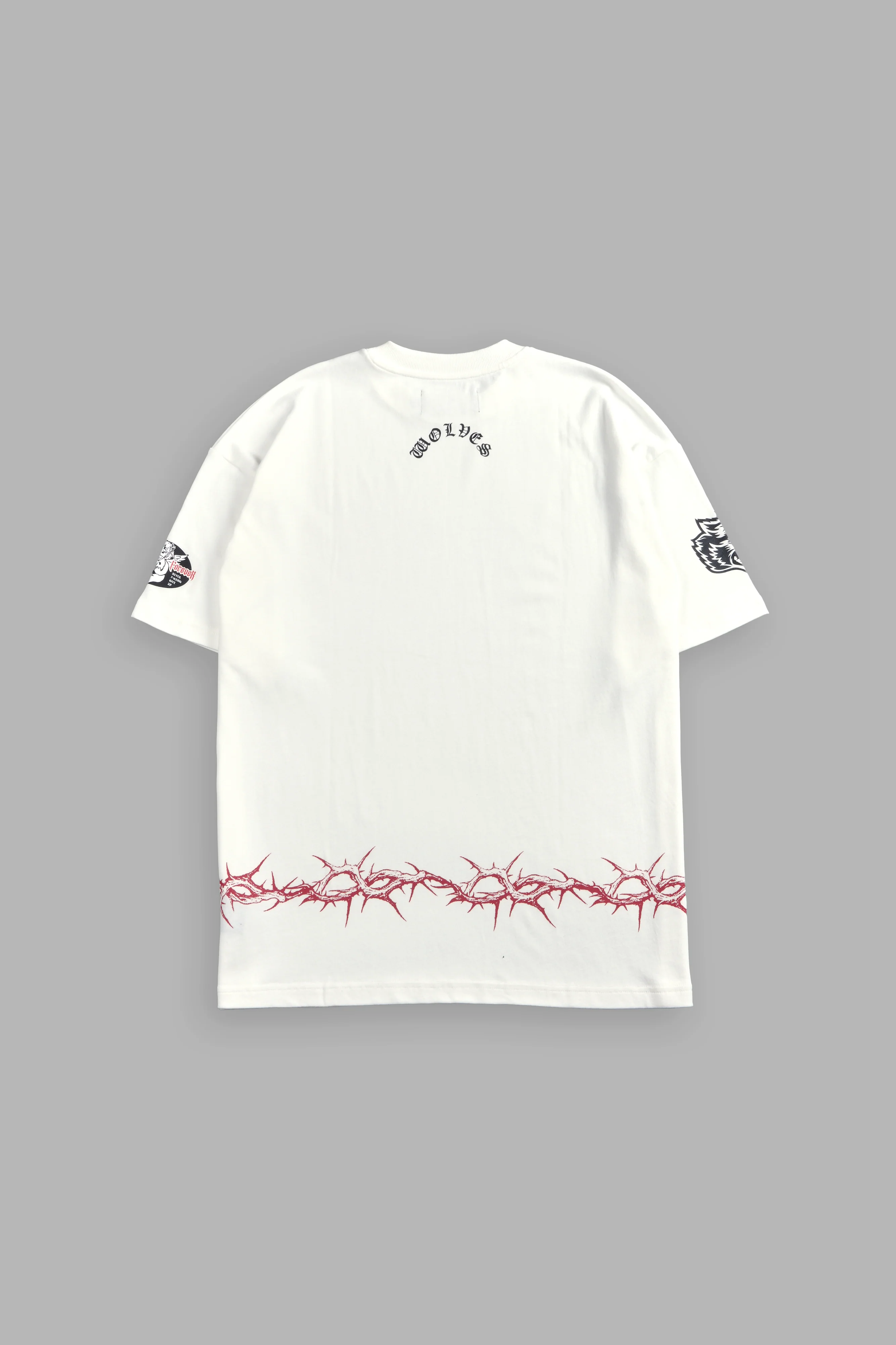 Drip Hesh "Premium" Oversized Tee in Cream - Image 3