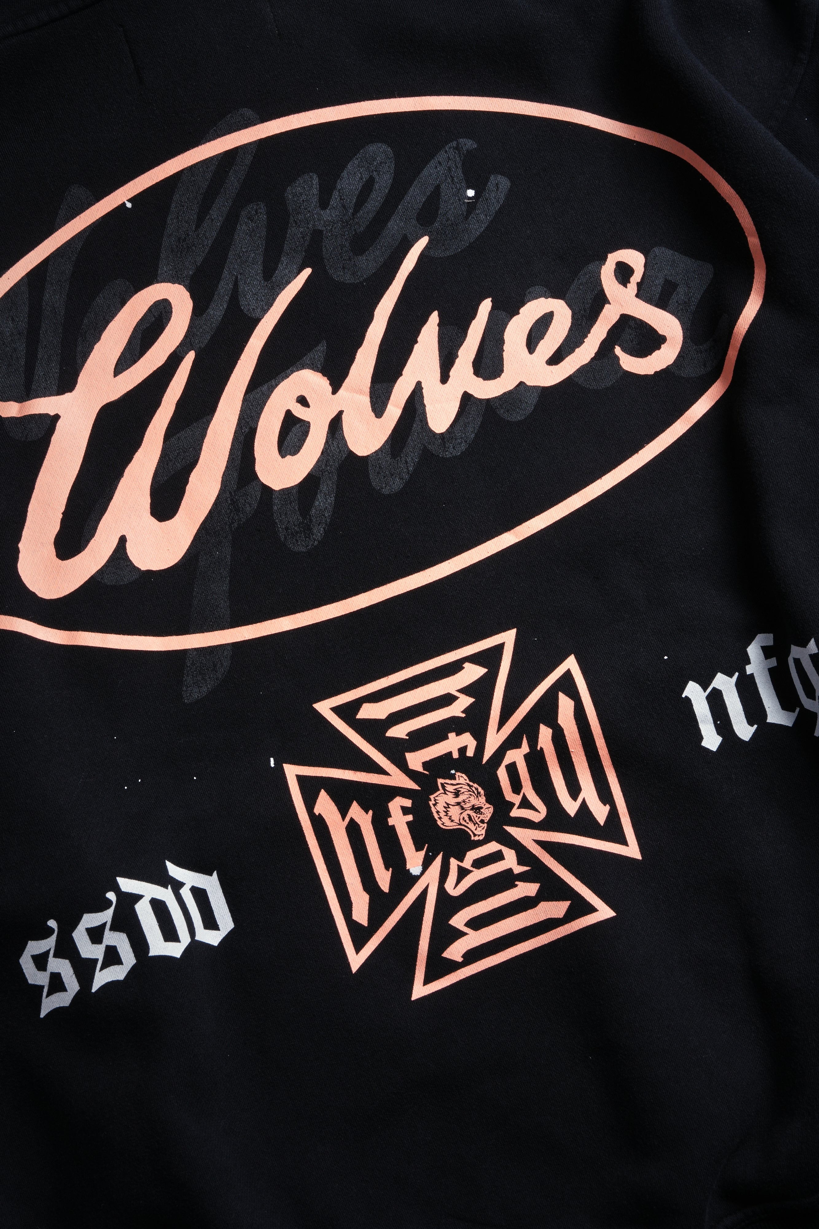 DSA FRVR "Pierce" Hoodie in Black Drift Wash - Image 7