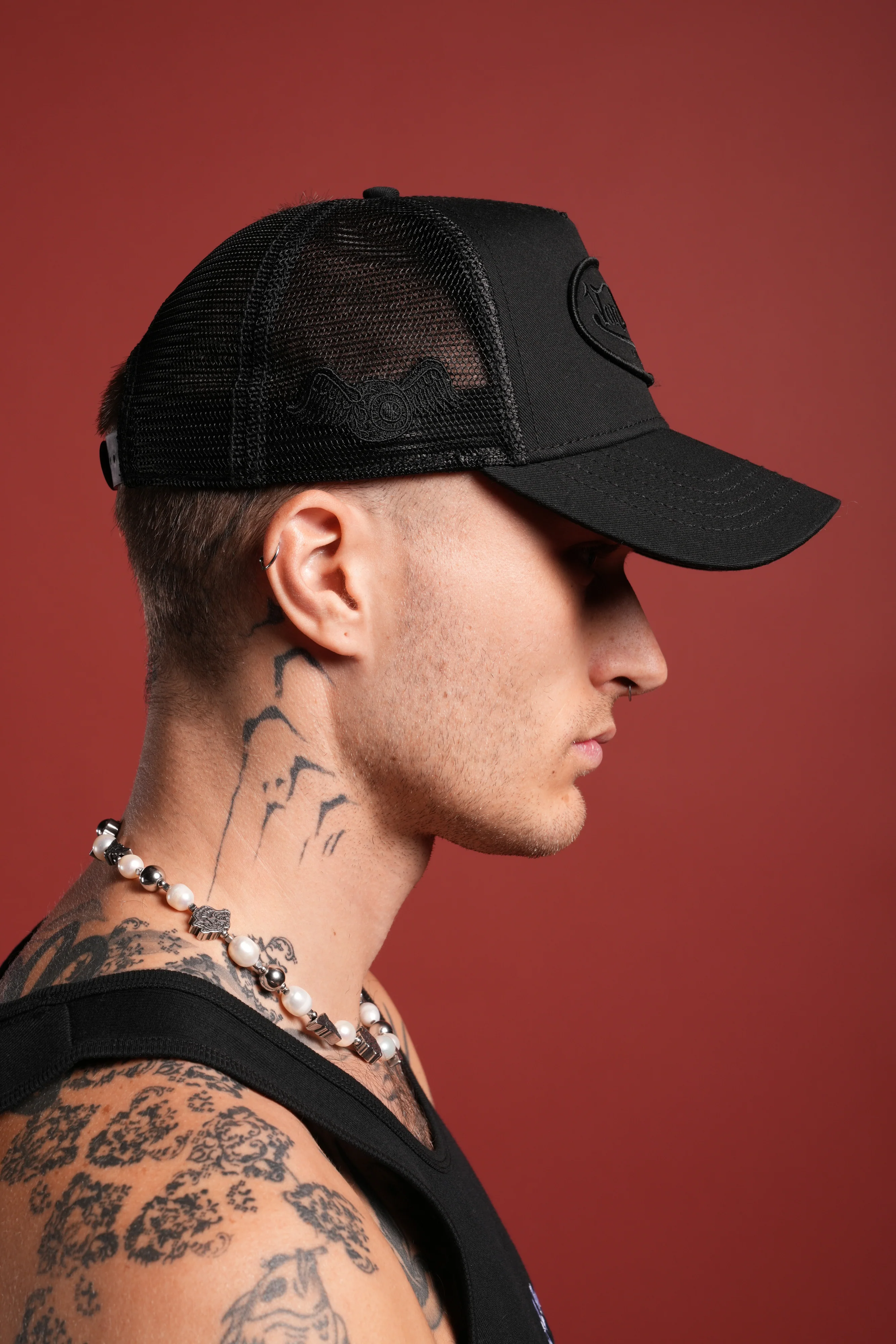 DSVD Collab Trucker Hat in Black - Image 5