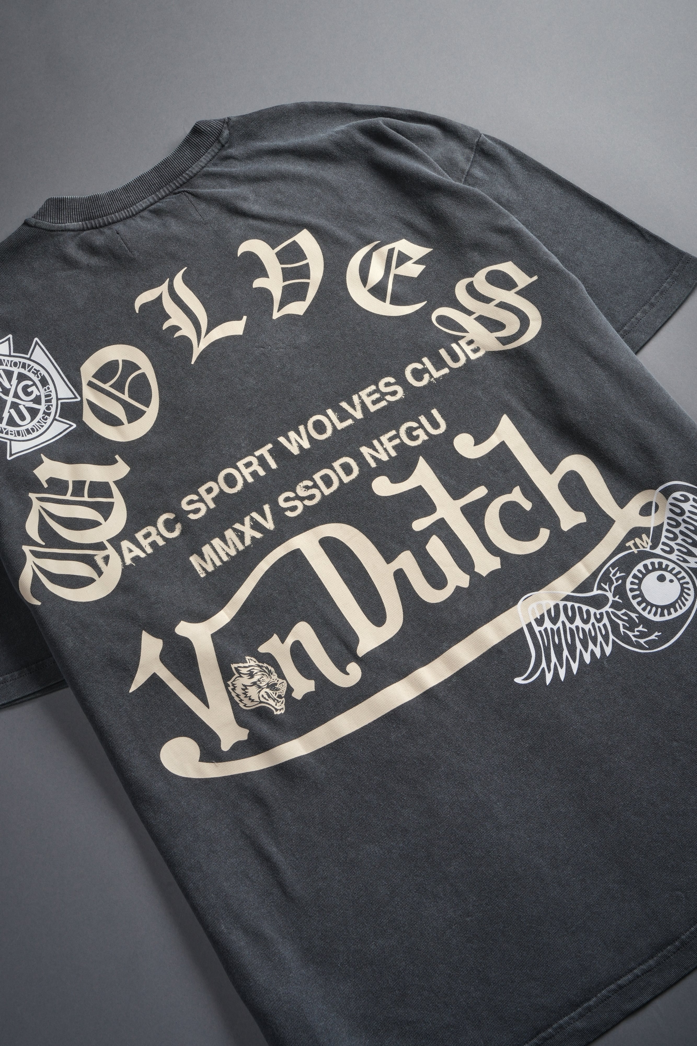 DSVD Heritage Unisex Premium Oversized Tee in Wolf Gray - Image 16