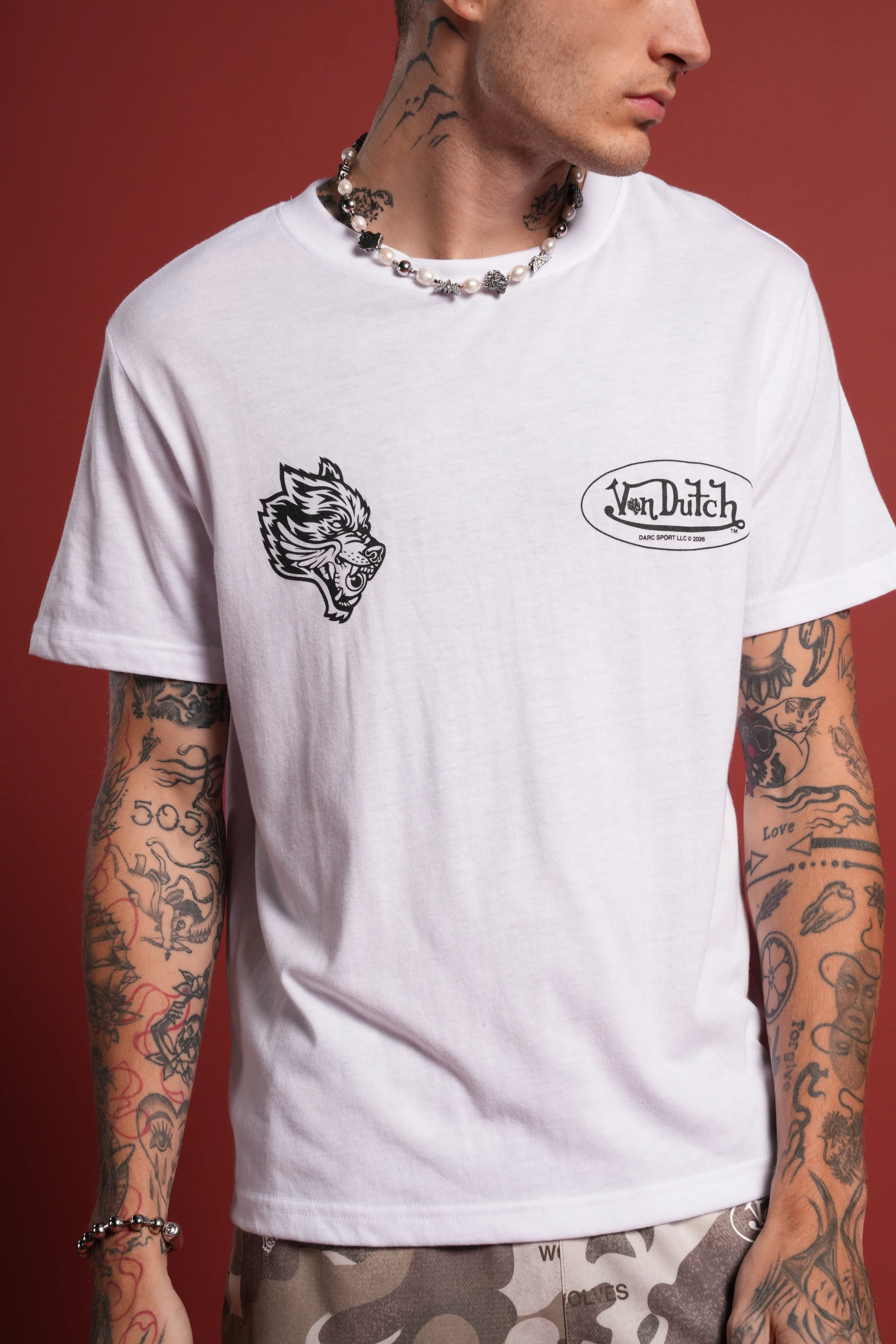 DSVD Legacy "J. Dean" Premium Tee in White - Image 4