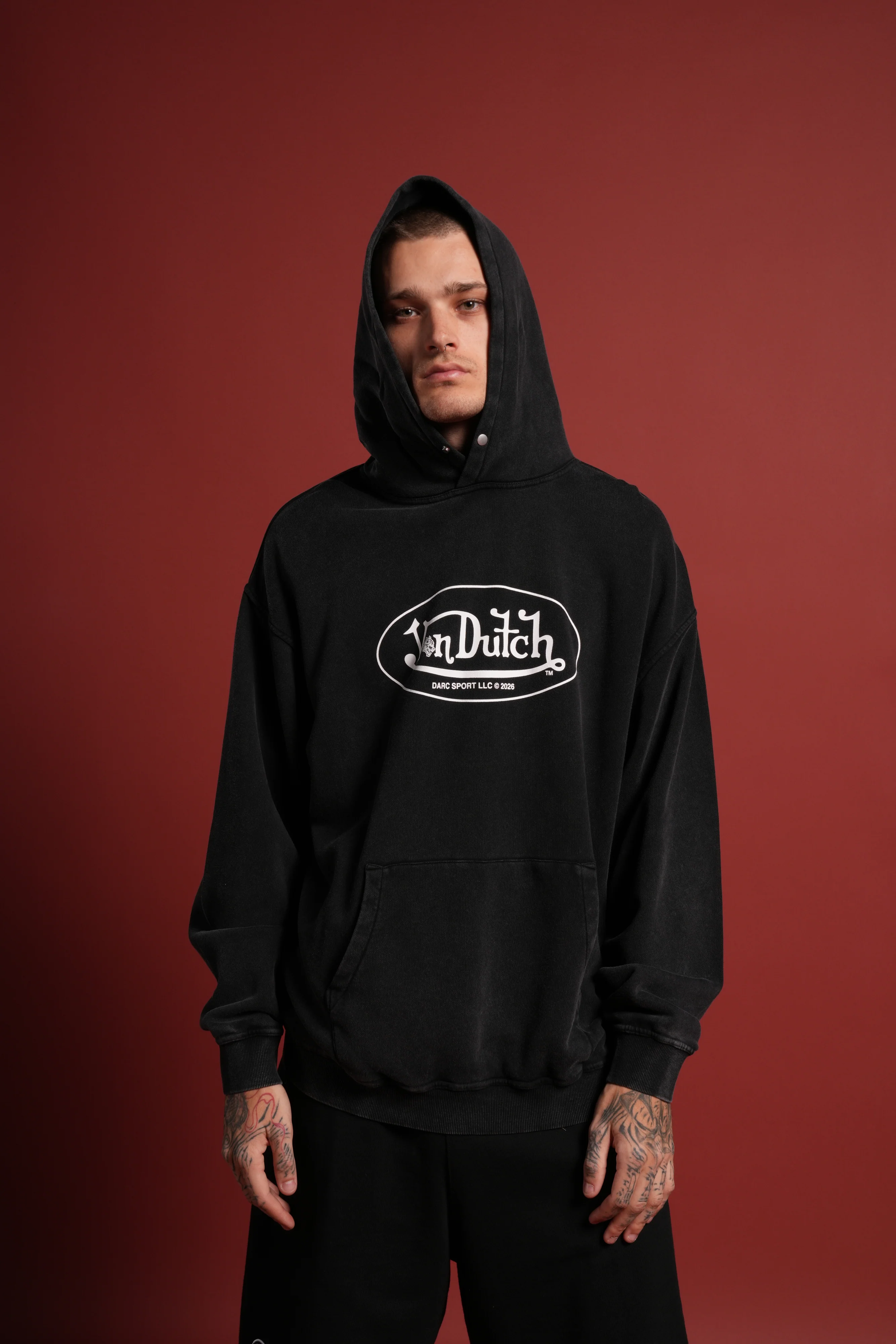 DSVD Legacy "Pierce" Hoodie in Black - Image 4