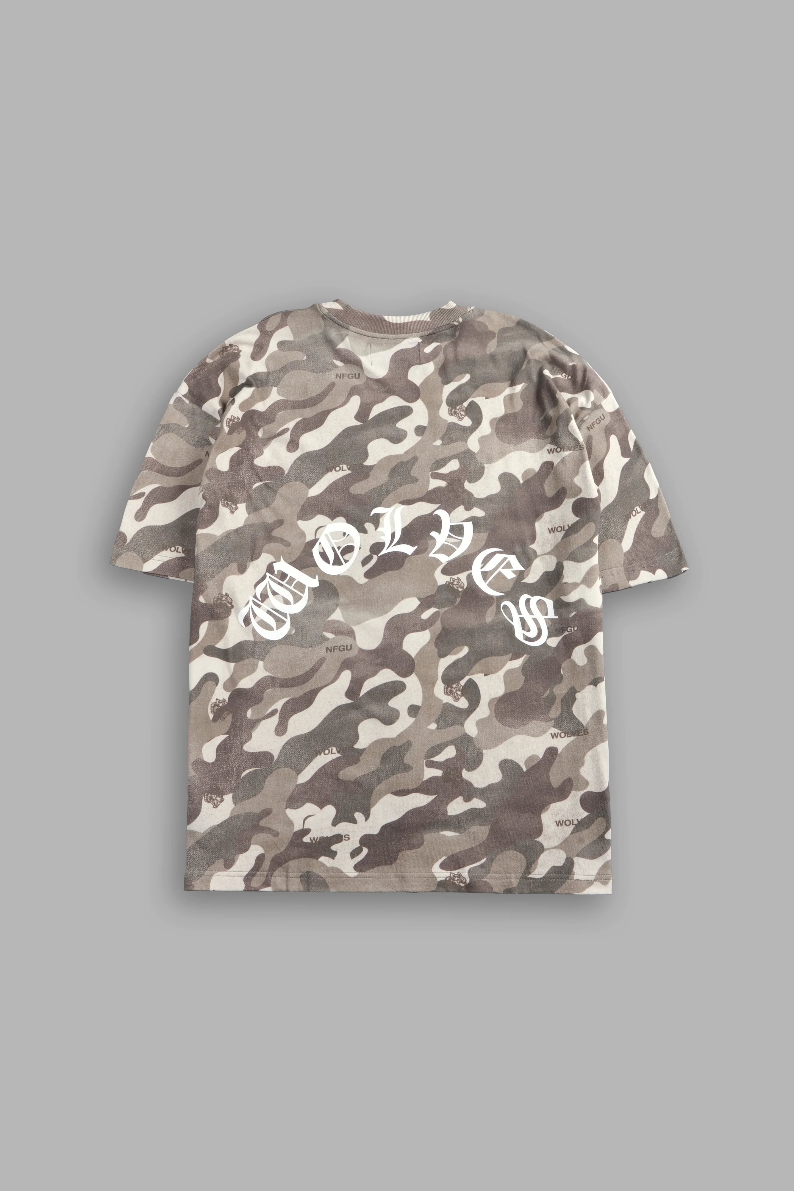 DSVD Legacy Premium Oversized Tee in DSVD Green Camo - Image 3