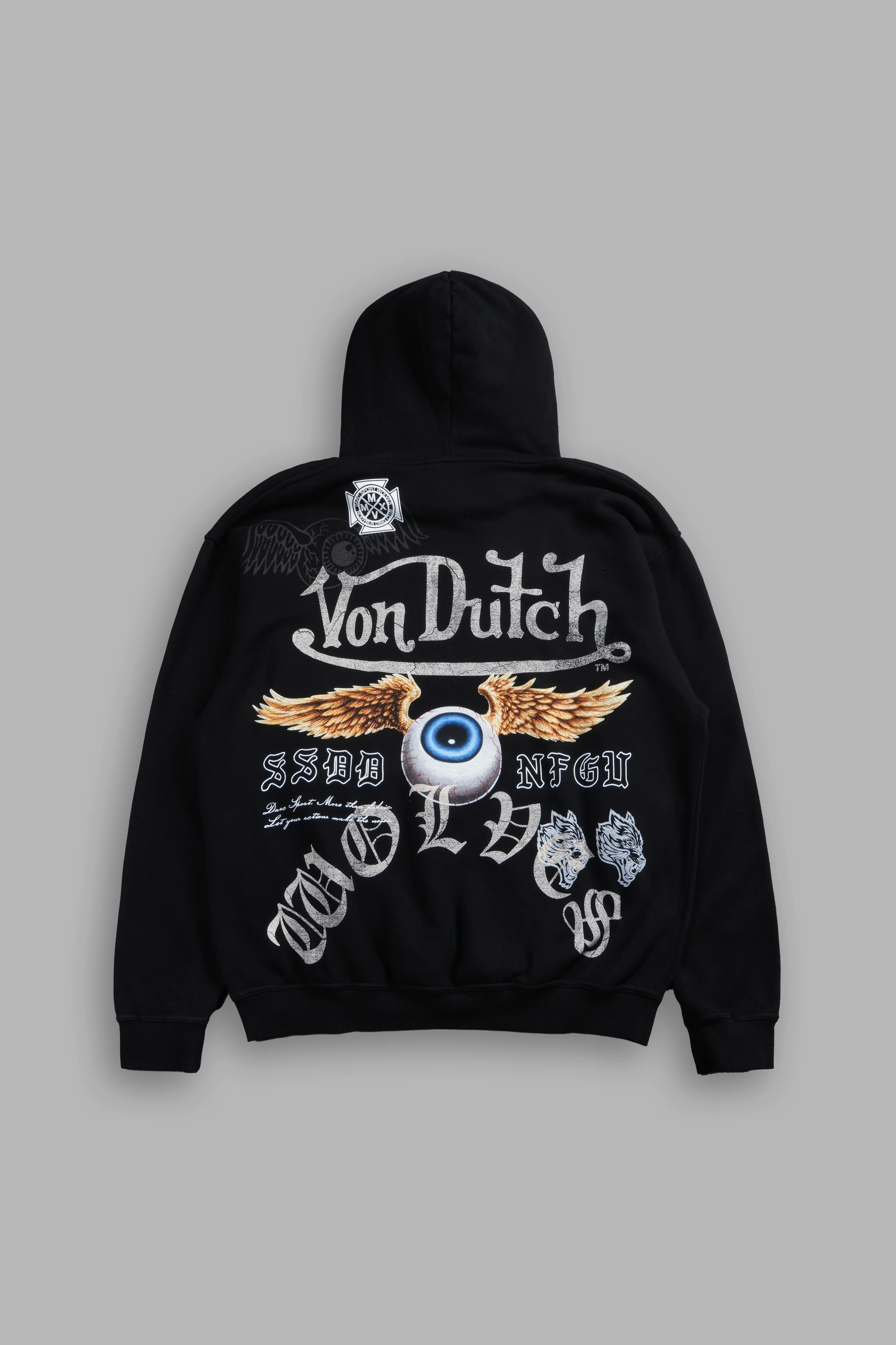 DSVD NFGU "Pierce" Hoodie in Black