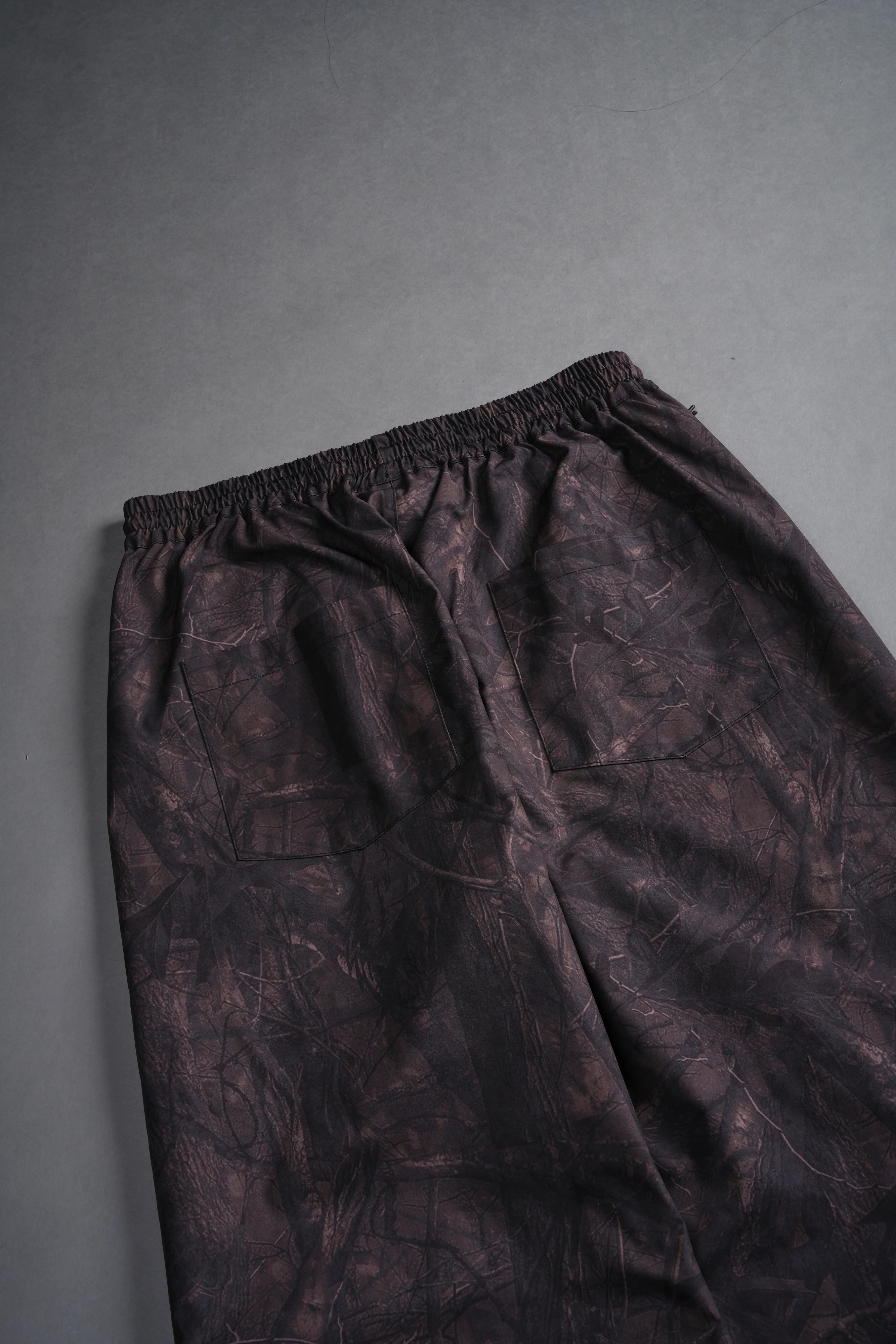 Dual Brolic Unisex Track Pants in Brown Driftwood Forest Camo - Image 7