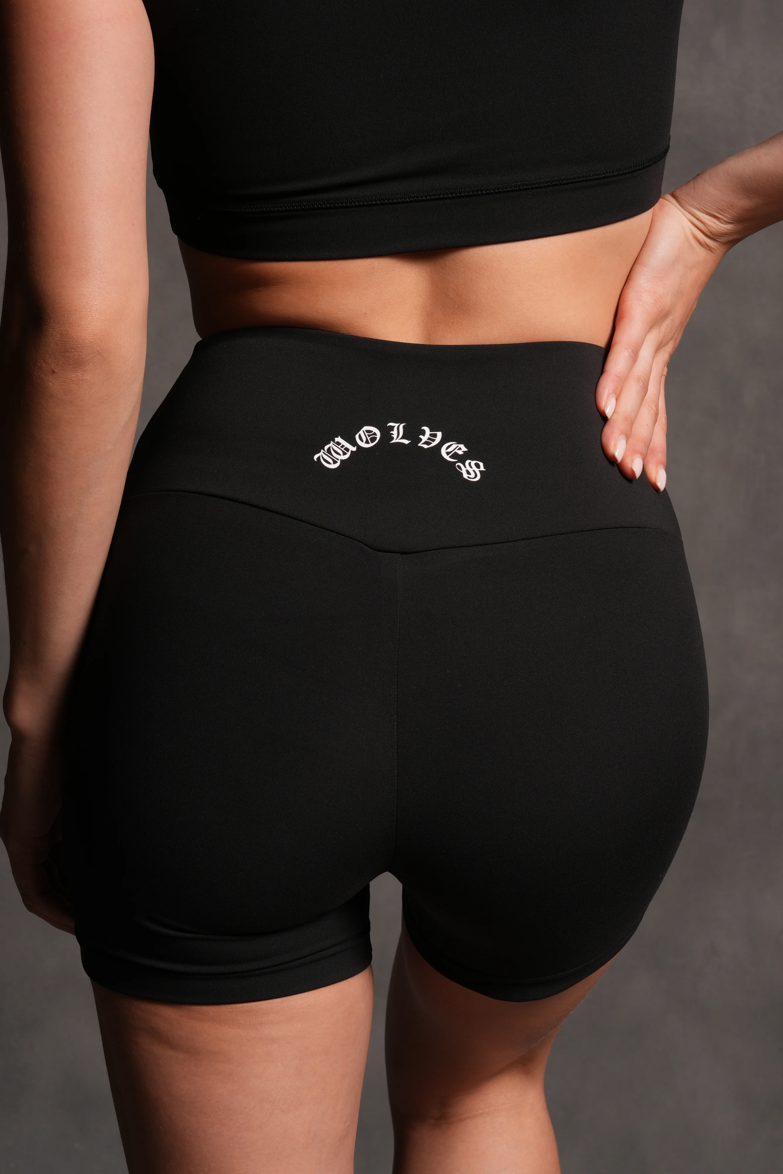 Dual Chopper "Energy" Beau Shorts in Black - Image 10
