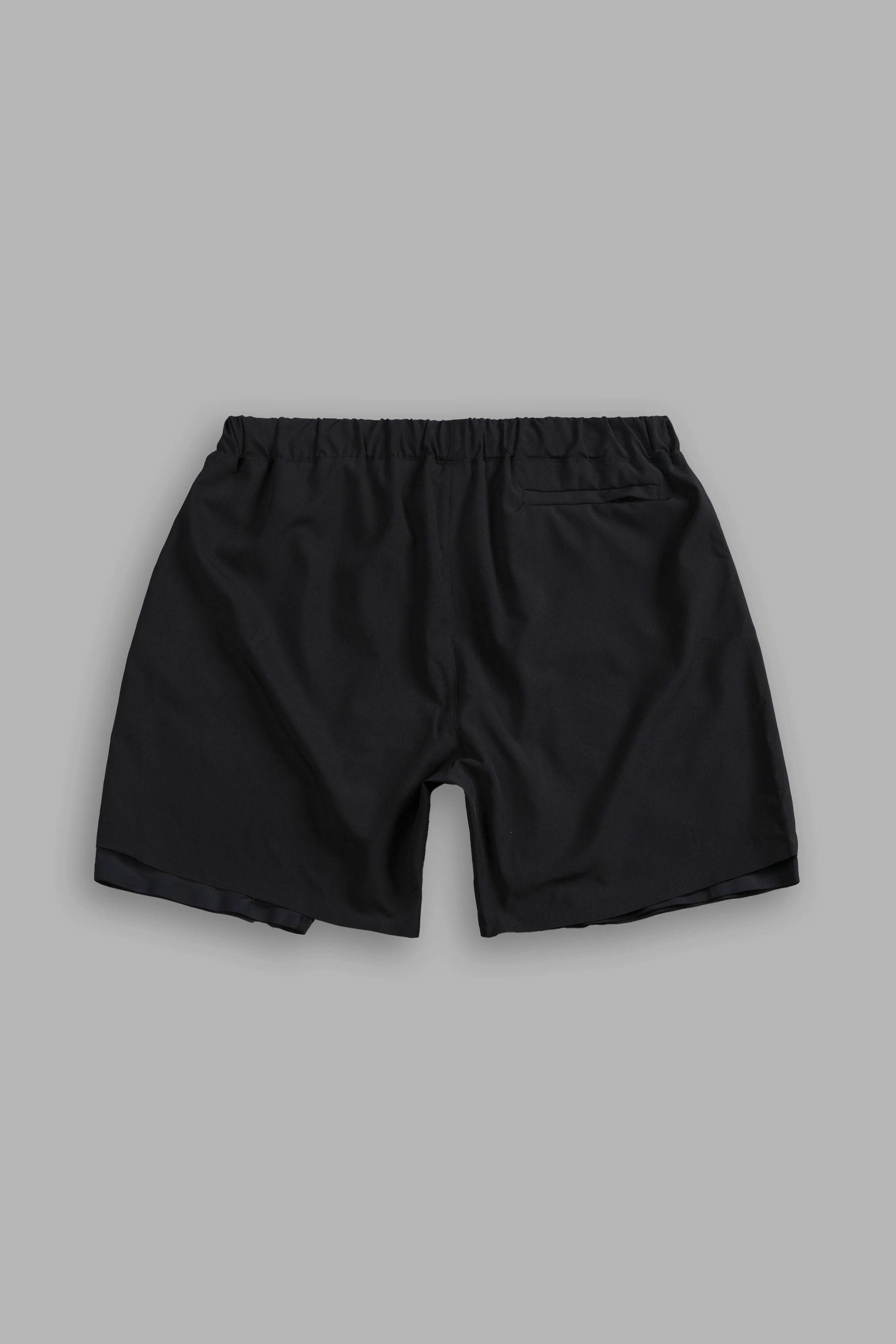 Dual Compression Shorts in Black - Image 3