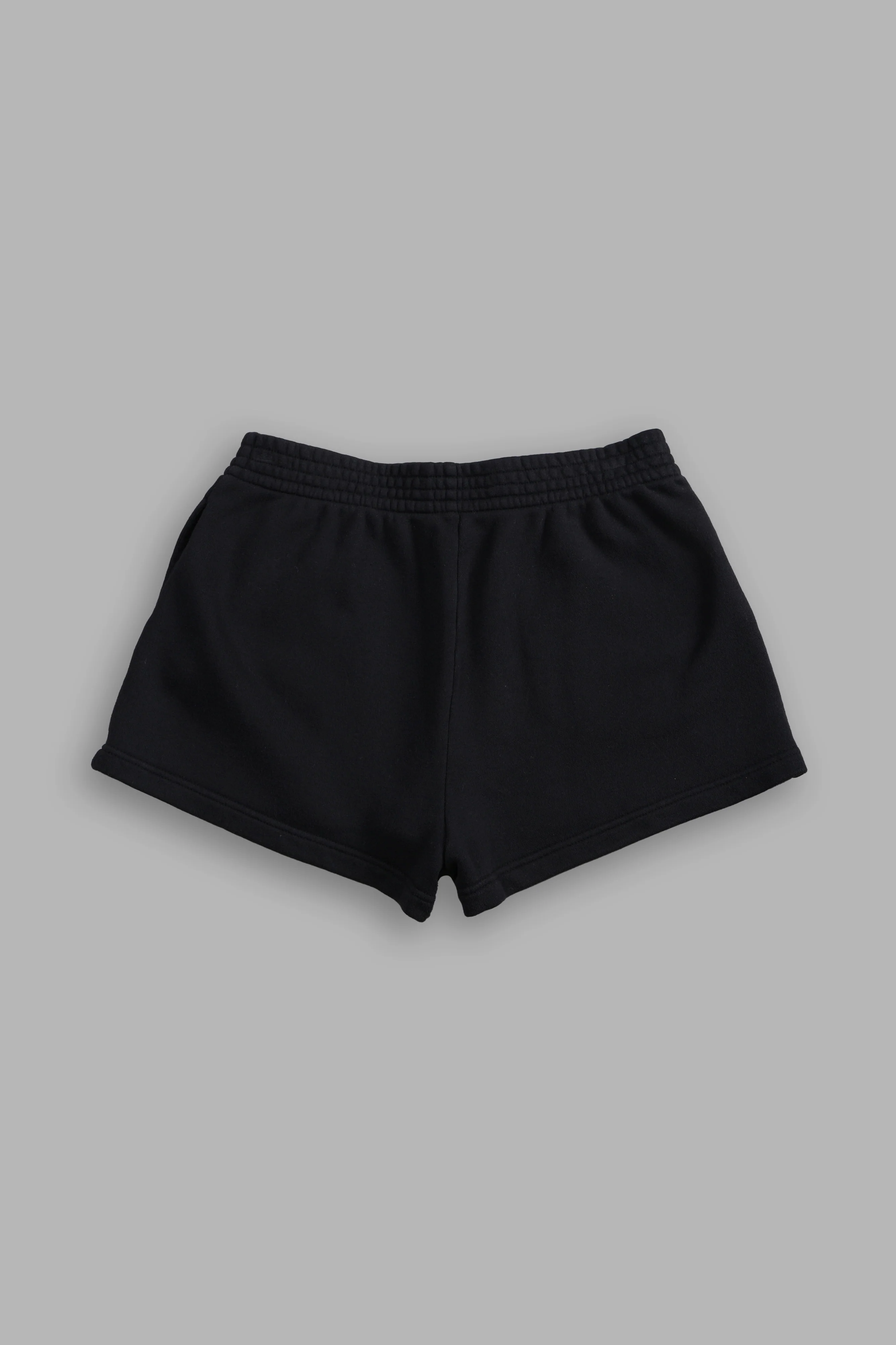 Dual Ellie Sweat Shorts in Black - Image 4