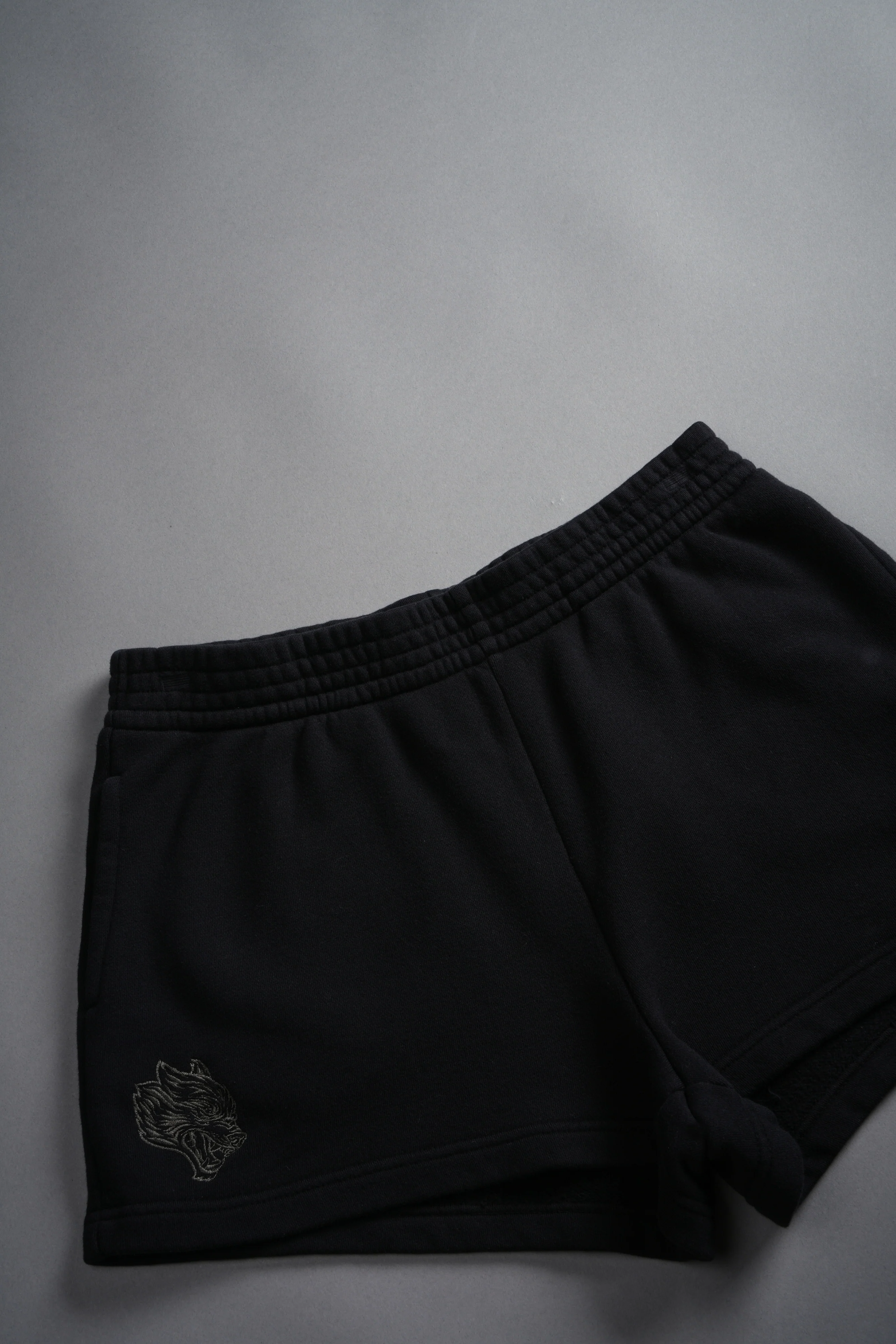 Dual Ellie Sweat Shorts in Black - Image 8