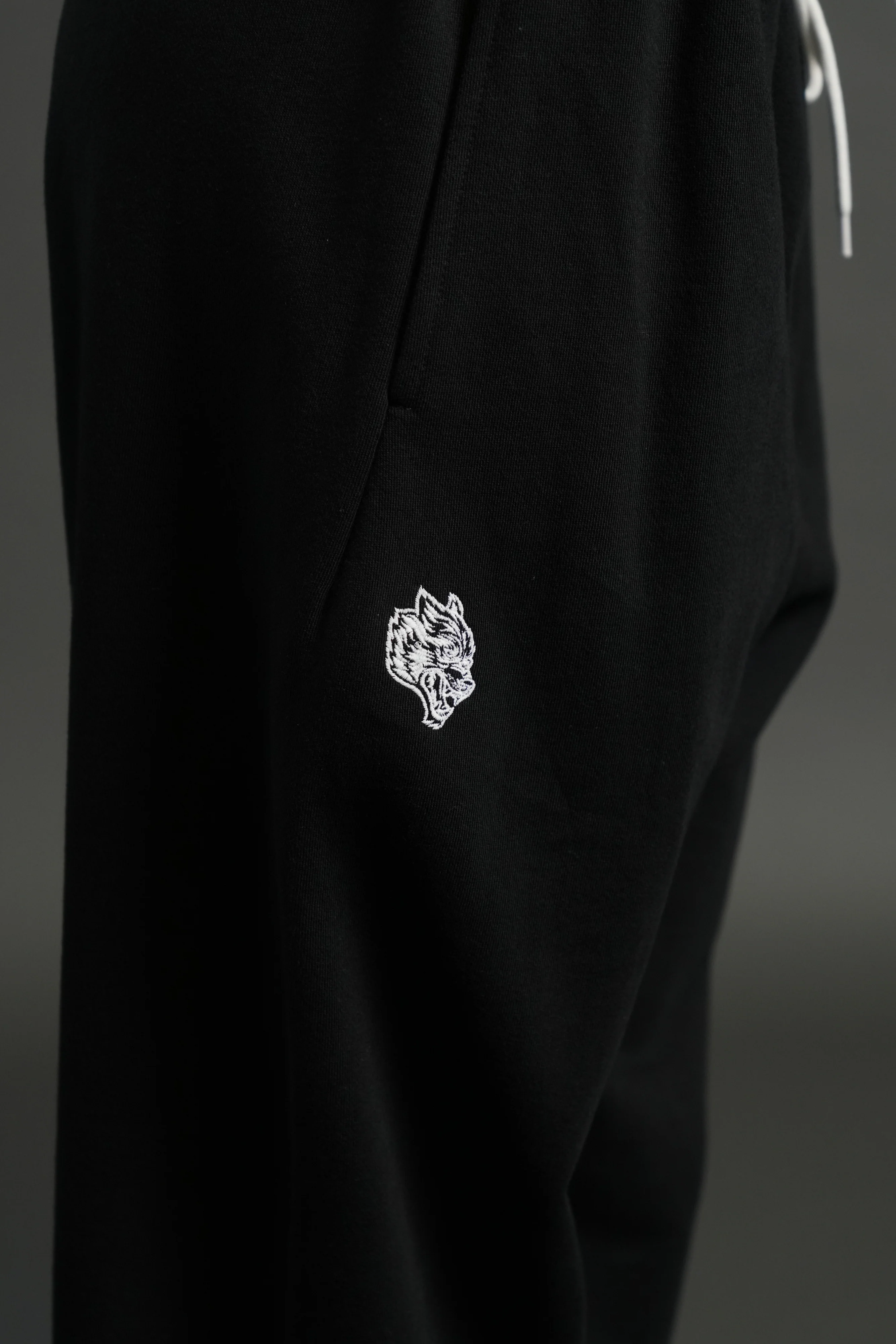 Dual Lounger Unisex Sweat Pants in Black - Image 10