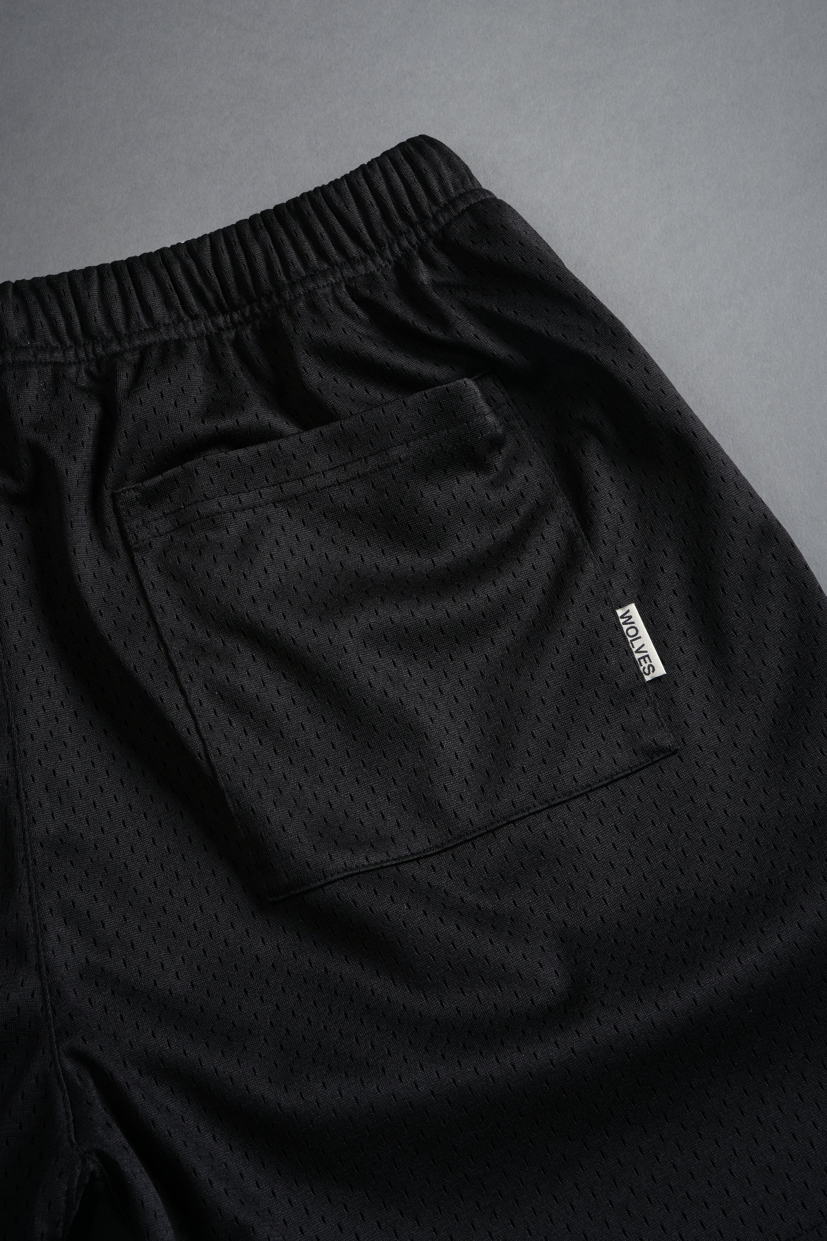Dual Mesh Shorts in Black - Image 3