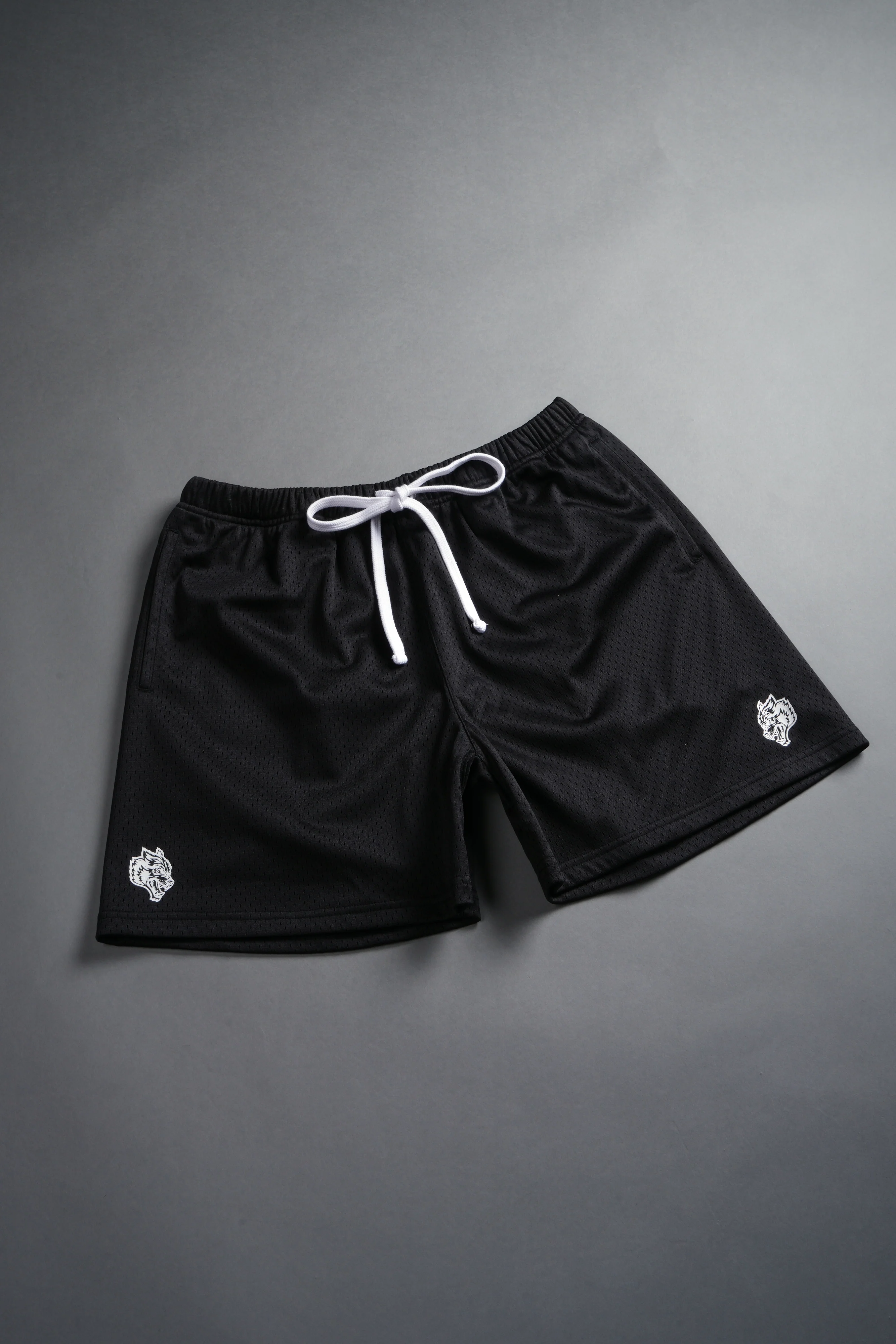 Dual Mesh Shorts in Black - Image 4