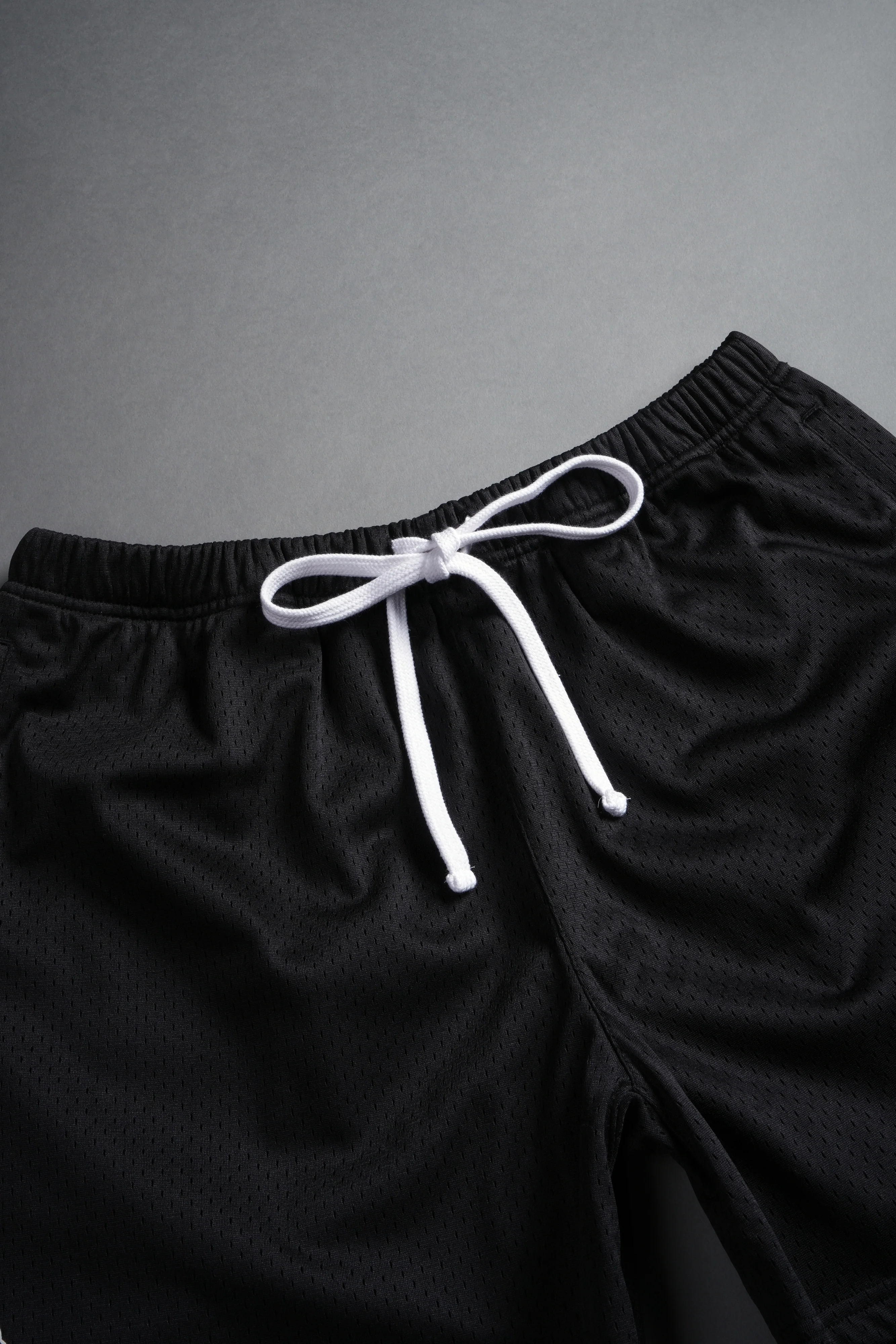 Dual Mesh Shorts in Black - Image 5