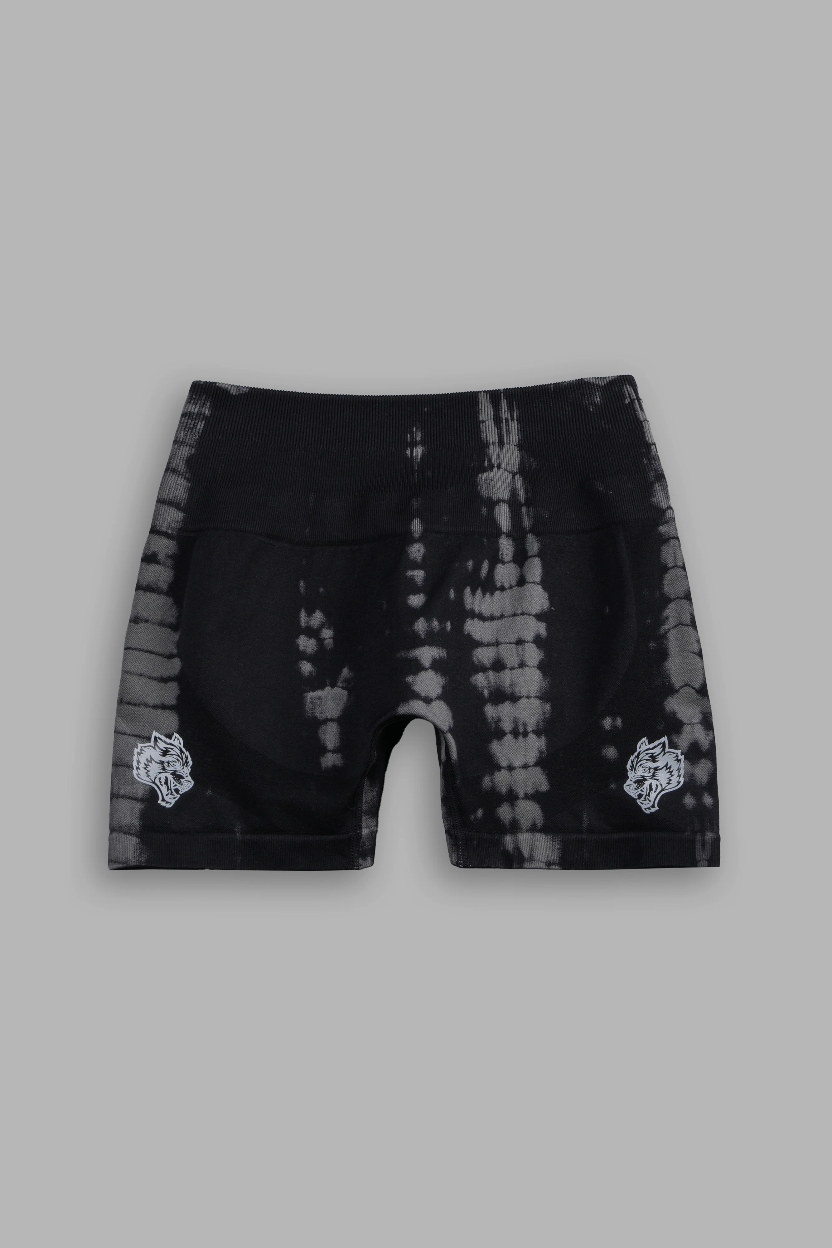 Dual Wolf Everson Seamless "Sierra" Shorts in Black Tonal Serpent - Image 6