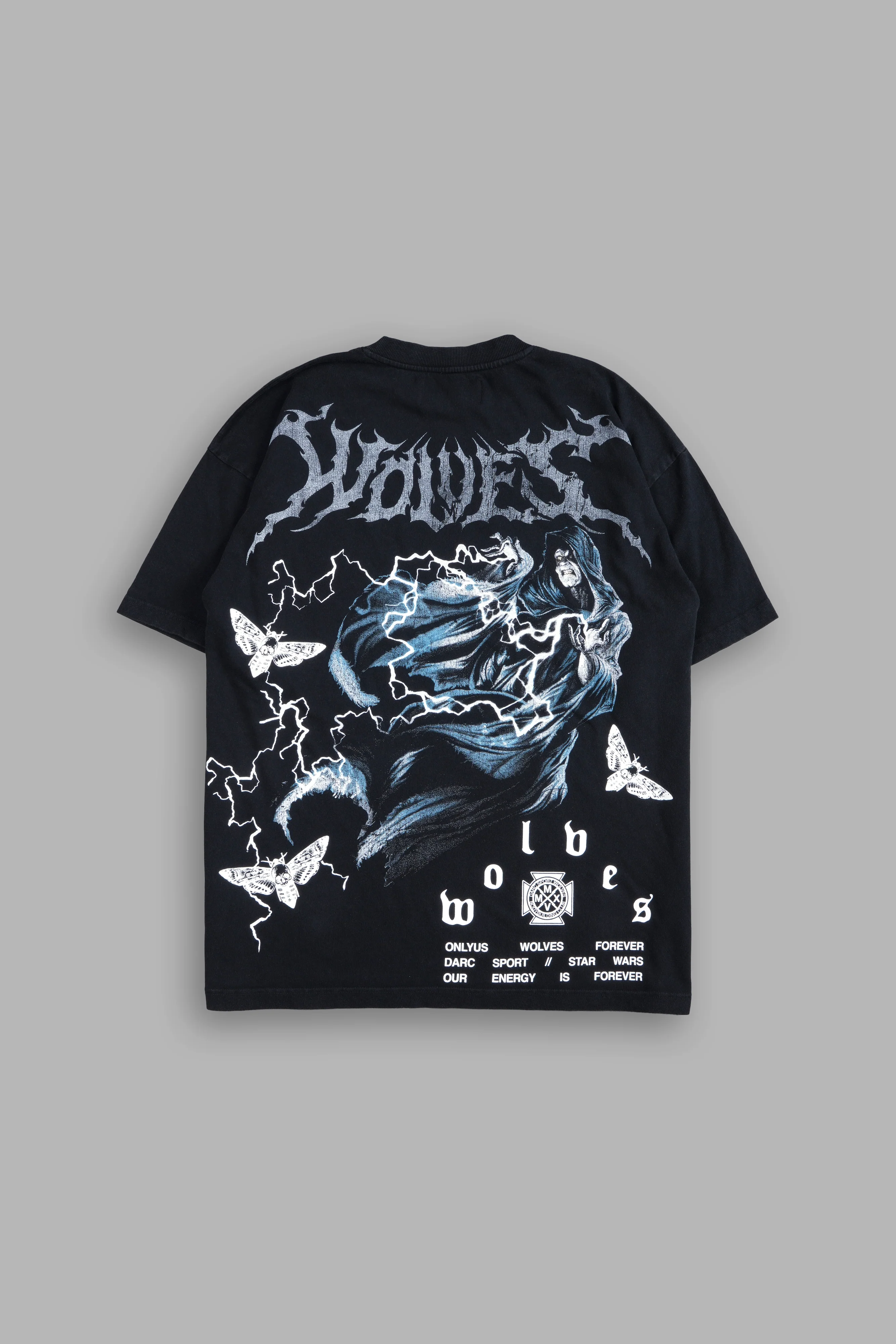 Emperor's Wrath Premium Oversized Tee in Black