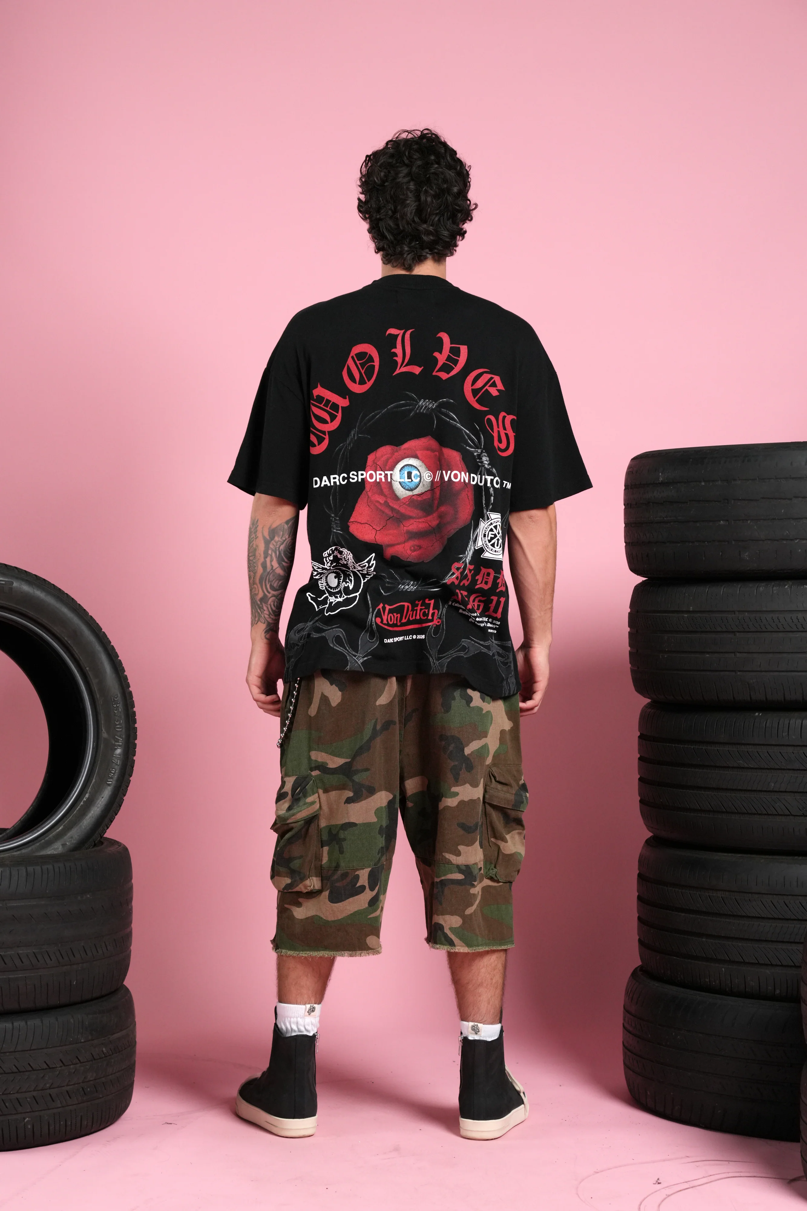 Eye of the Beholder Premium Oversized Tee in Black - Image 6