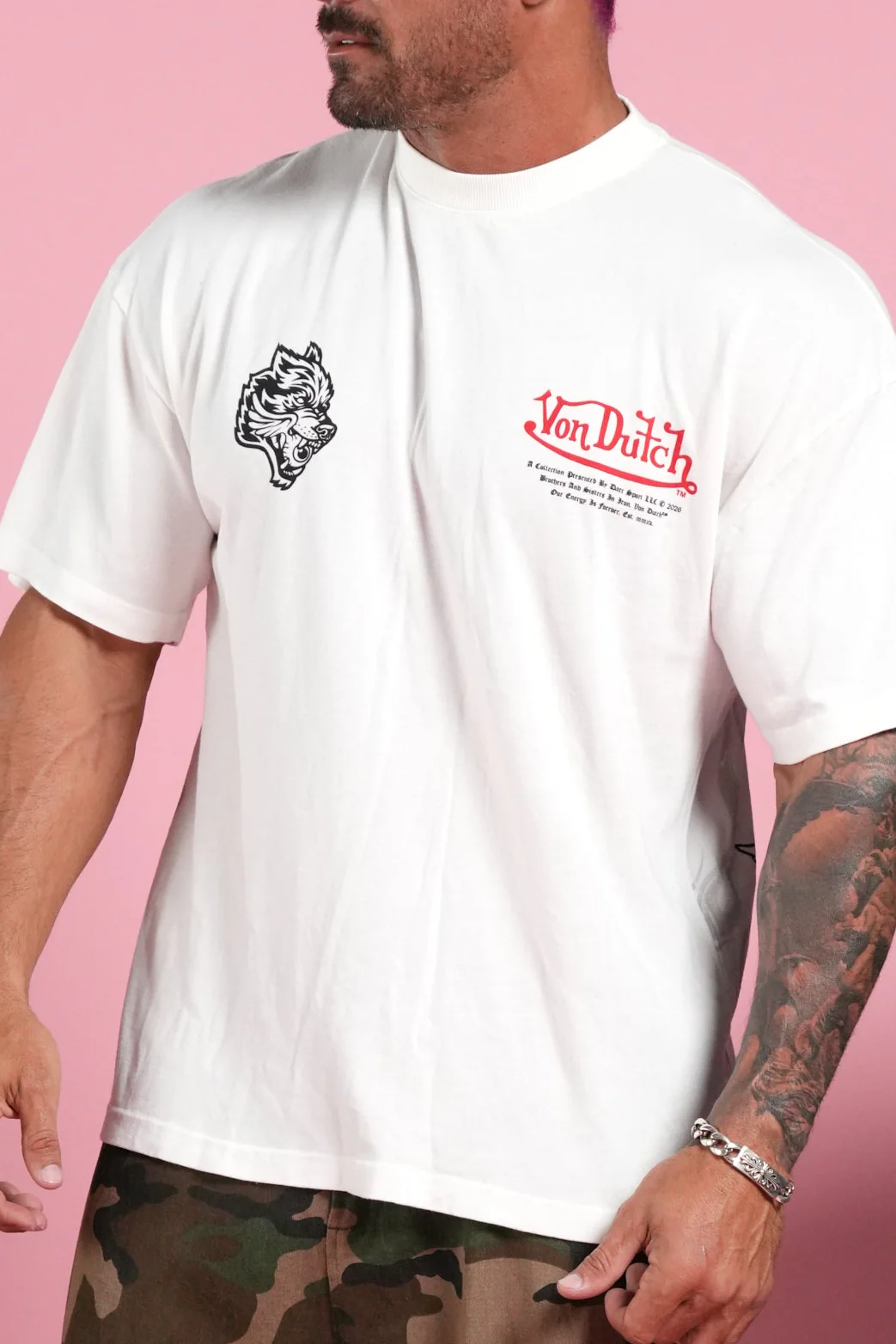 Eye of the Beholder Premium Oversized Tee in Cream - Image 7