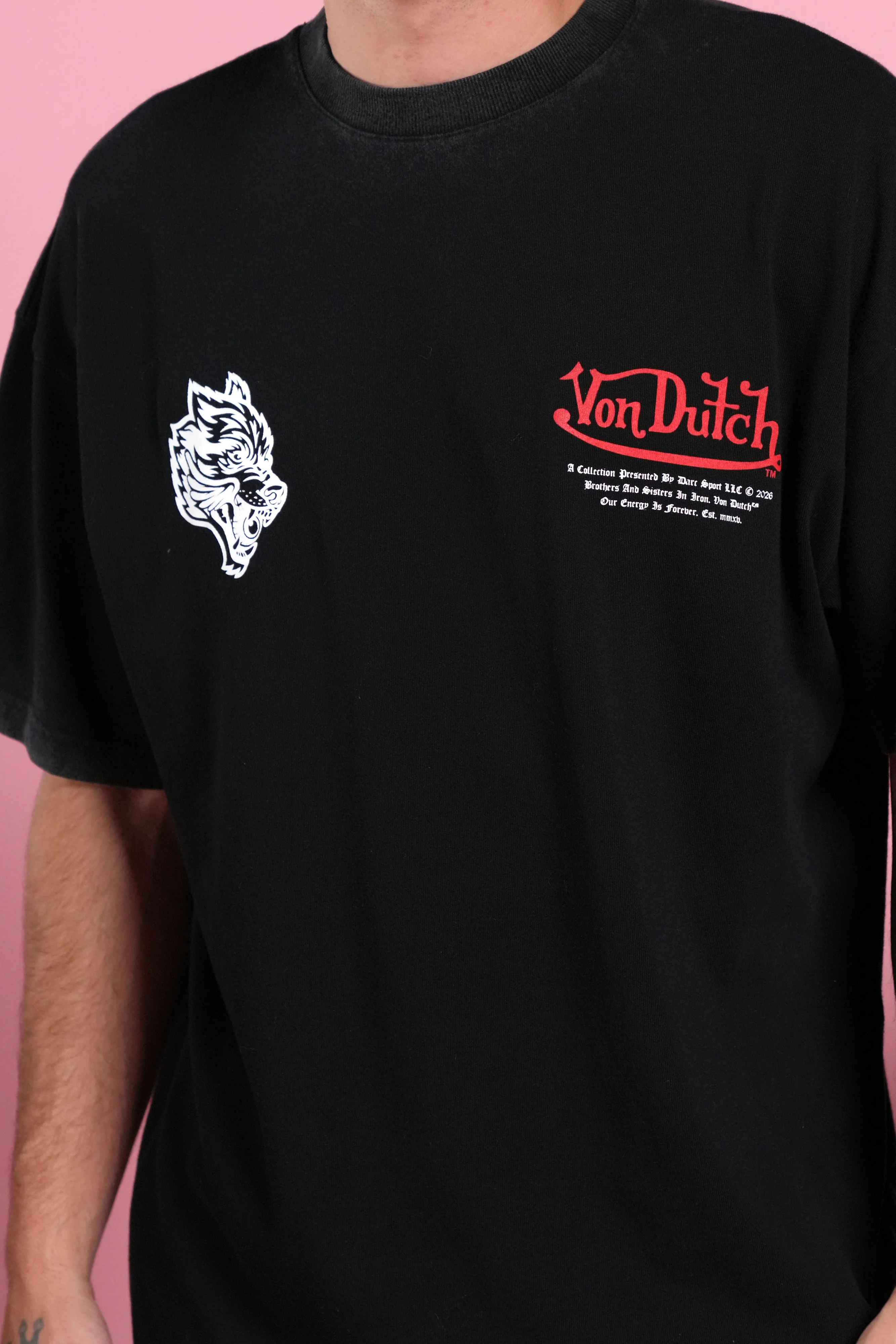 Eye Of The Beholder V2 Premium Oversized Tee in Black - Image 7