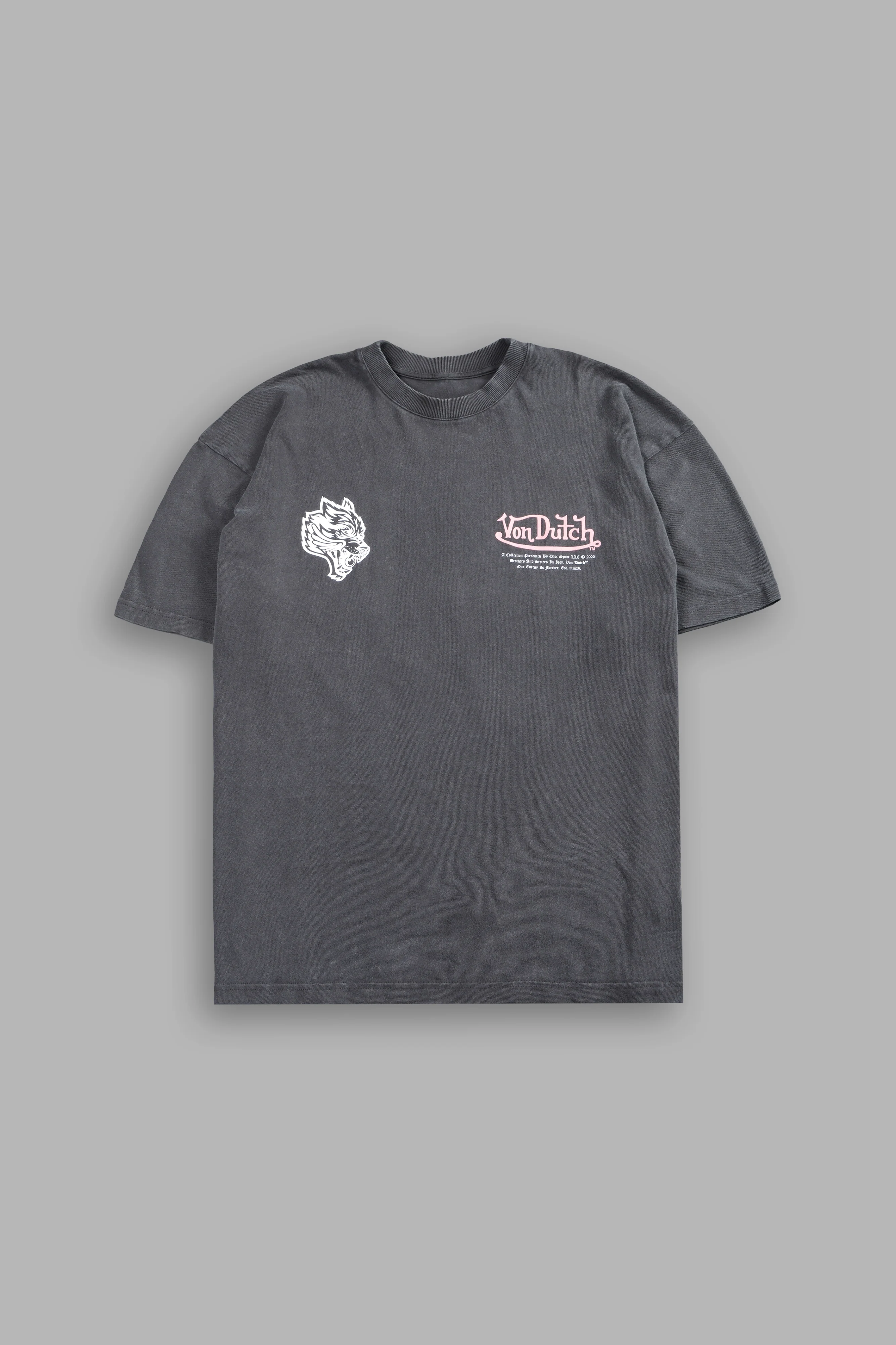 Eye Of The Beholder V2 Premium Oversized Tee in Wolf Gray - Image 3