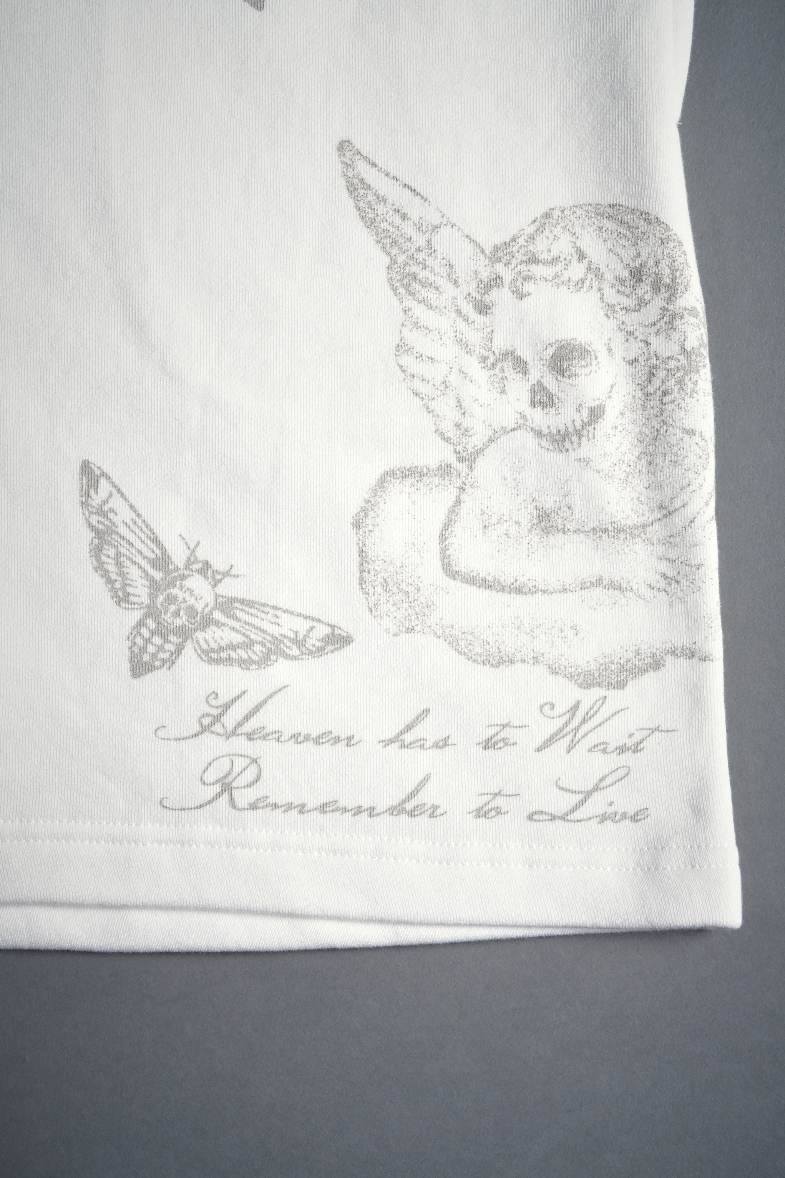 Fallen Cherub Oversized Post Lounge Sweat Shorts in Cream - Image 7
