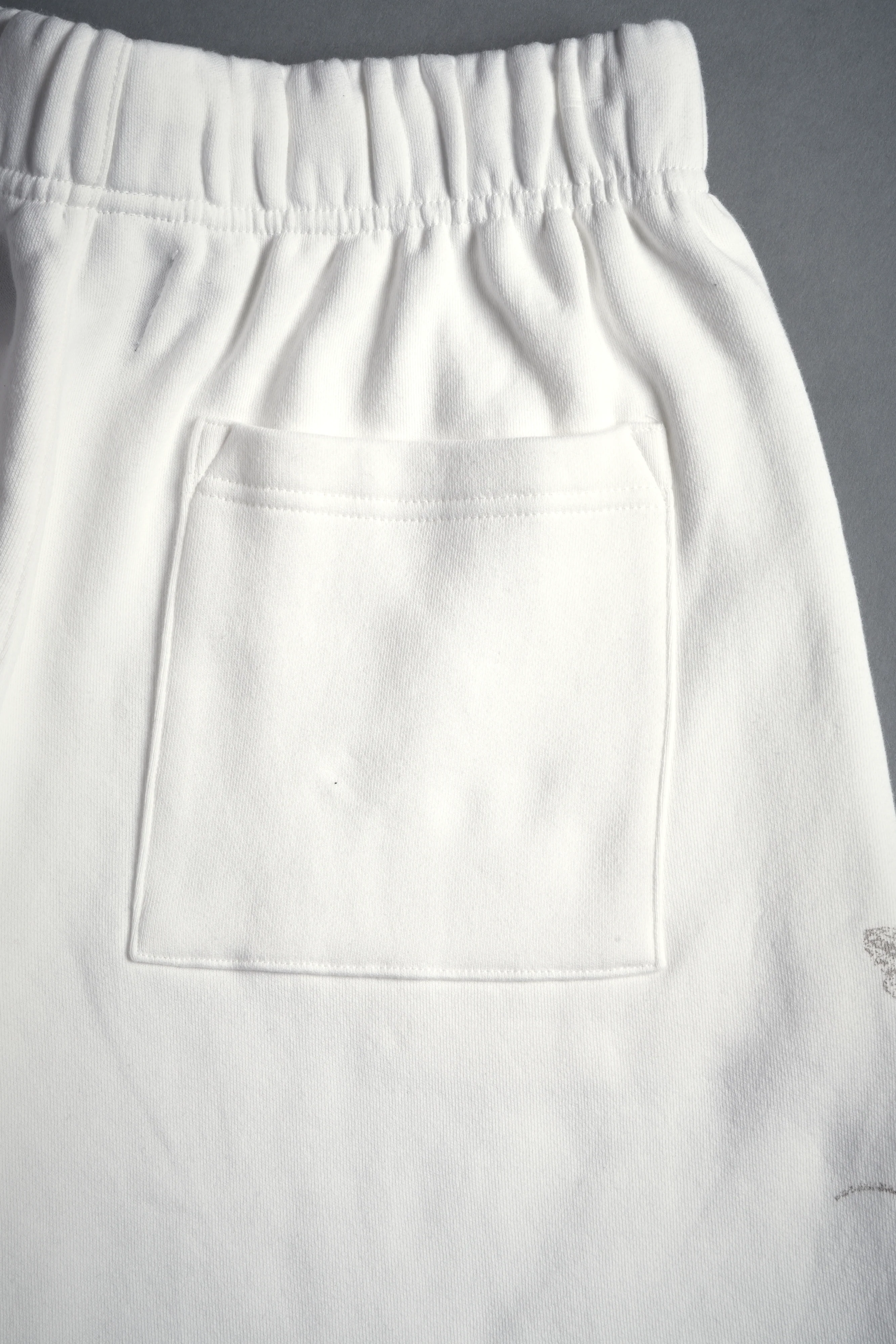 Fallen Cherub Oversized Post Lounge Sweat Shorts in Cream - Image 8