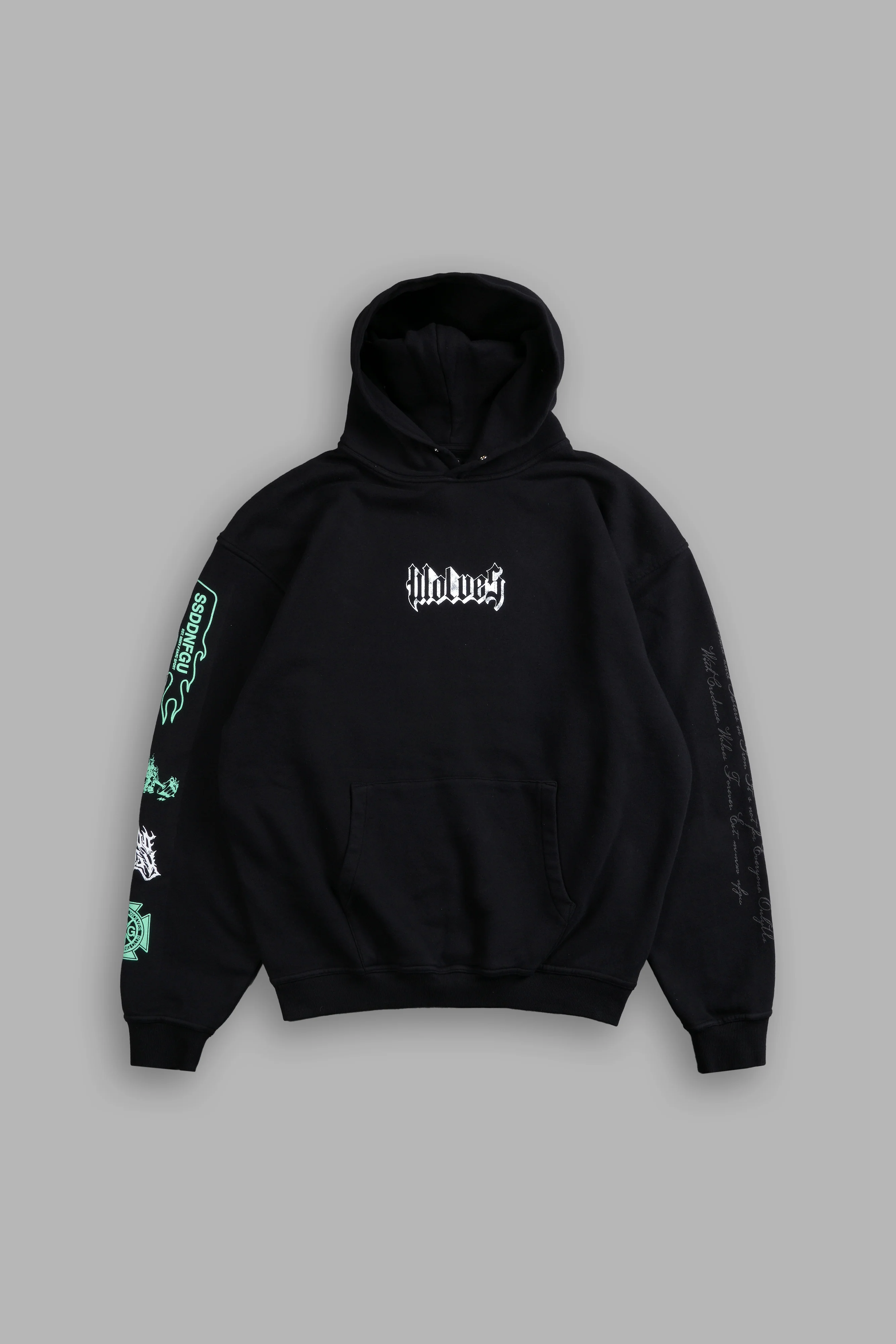 Falling "Pierce" Hoodie in Black - Image 2