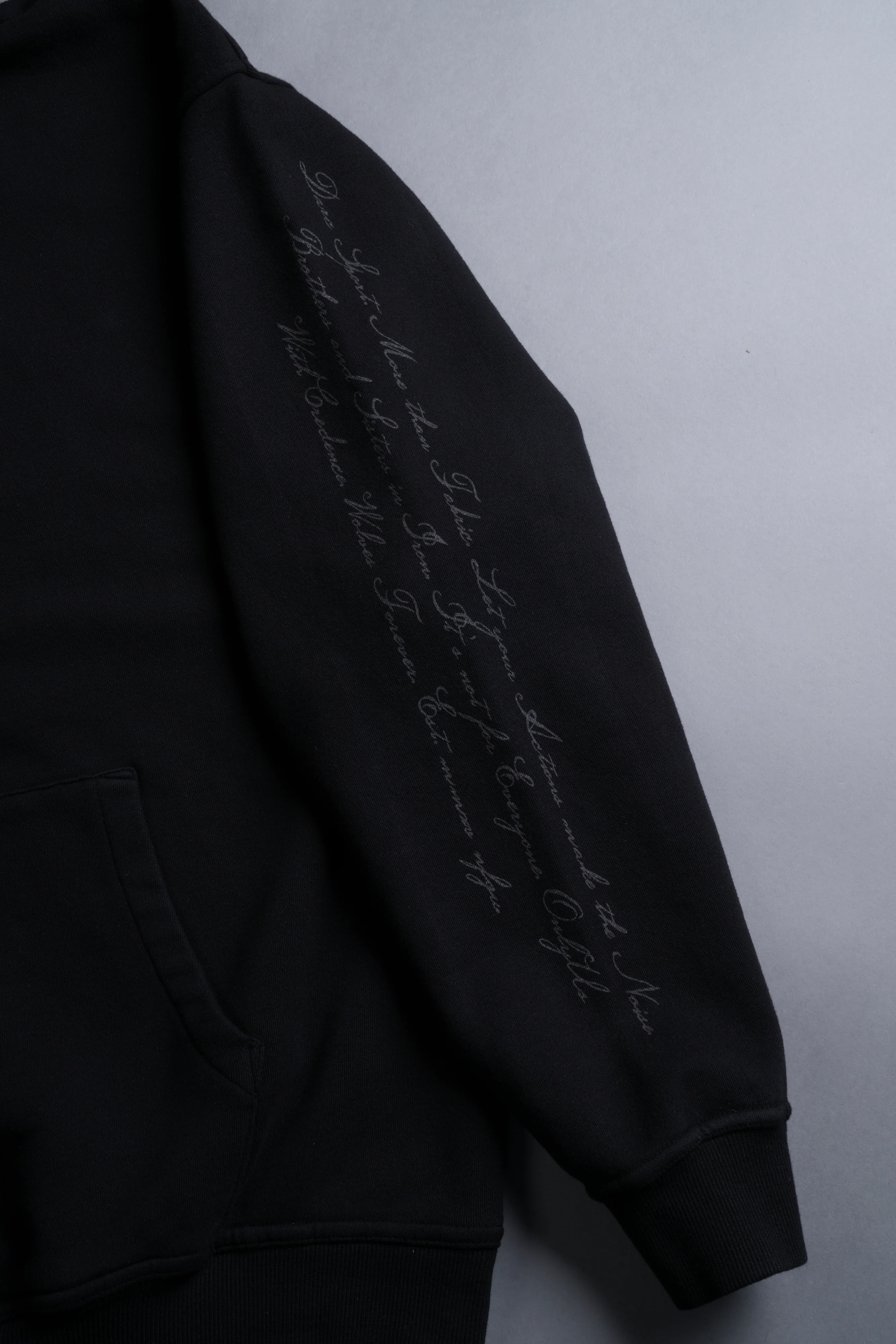 Falling "Pierce" Hoodie in Black - Image 4