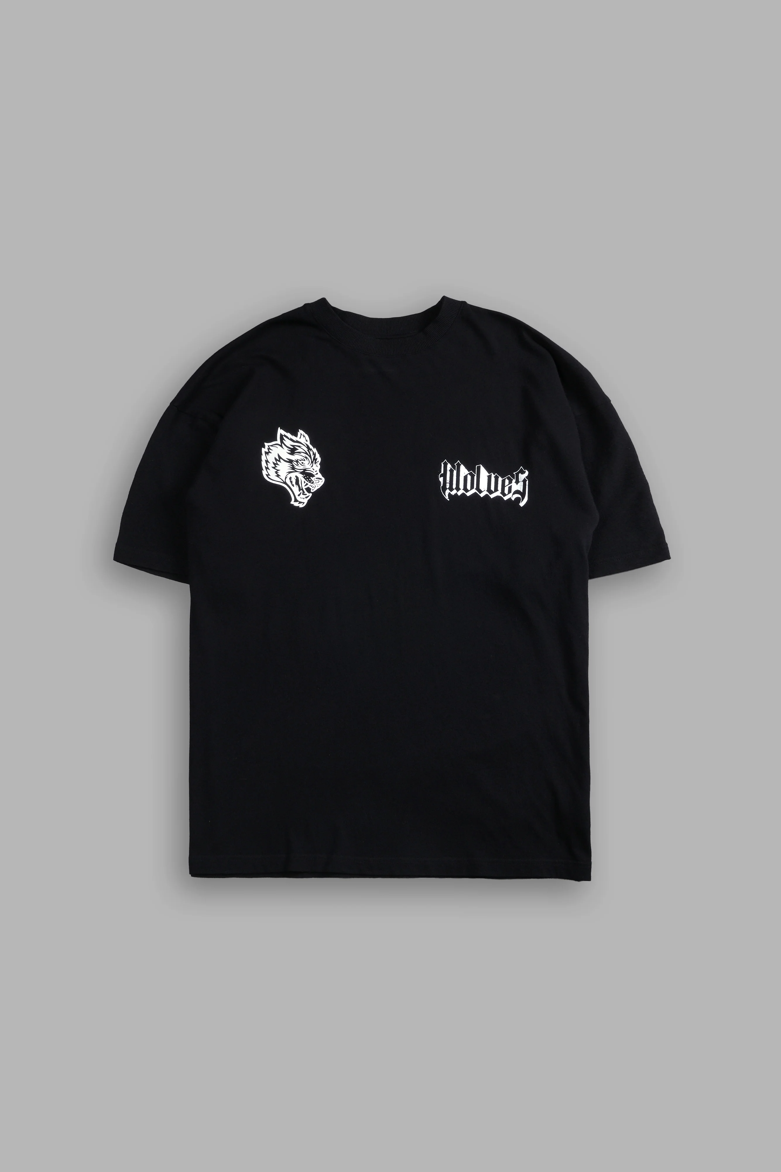 Falling "Premium" Oversized Tee in Black - Image 3