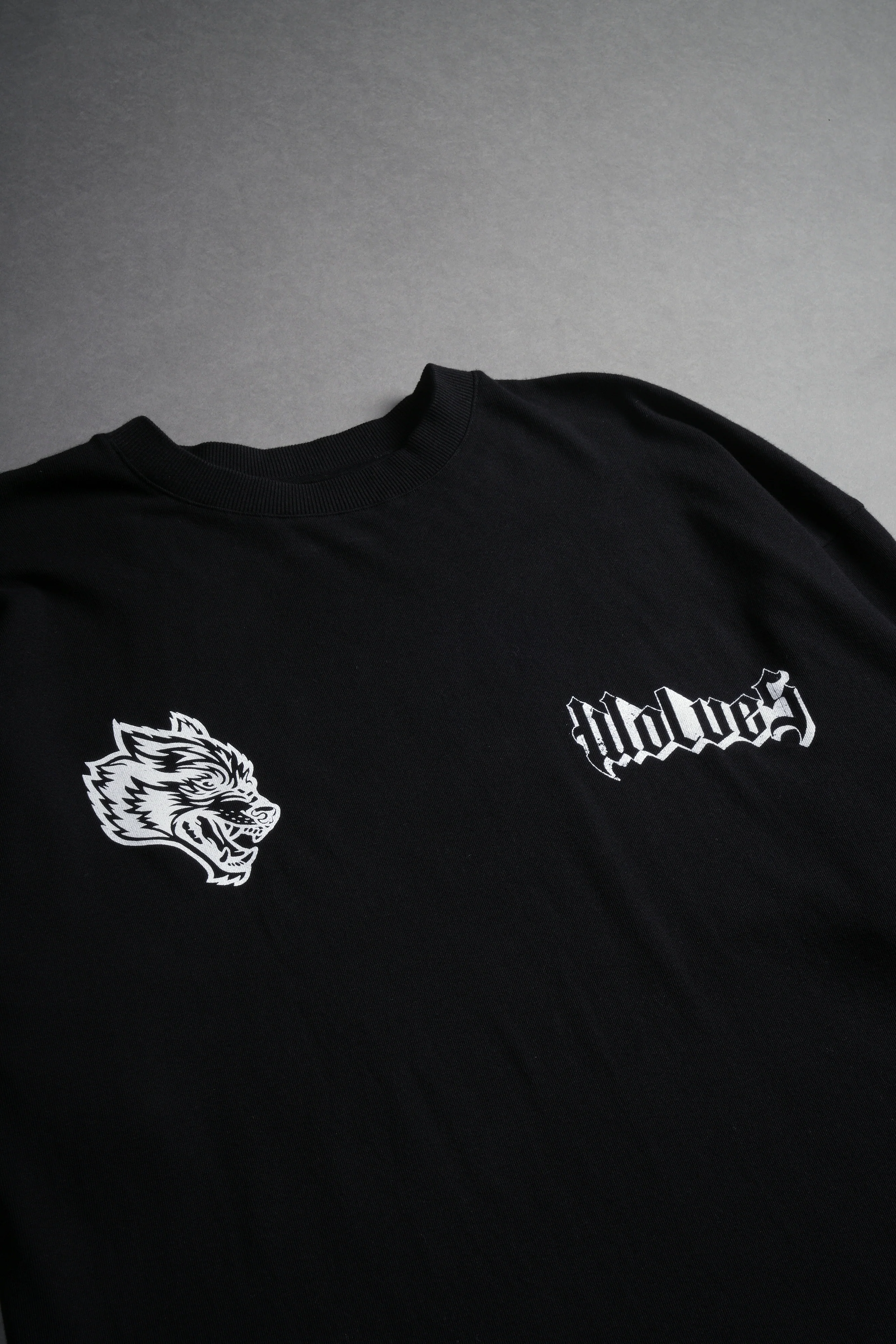 Falling "Premium" Oversized Tee in Black - Image 7